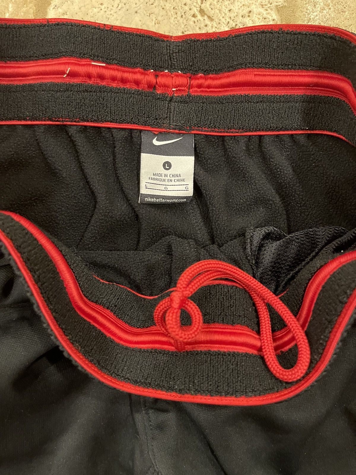 Nike Nike Black/Red/White Jogger Pants Size US 33 - 5 Thumbnail