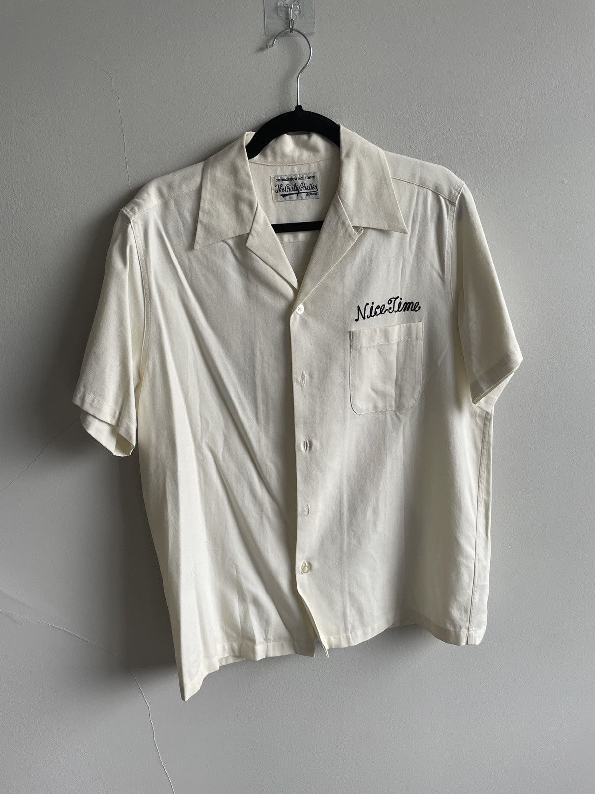 Wacko Maria Wacko Maria Nice Time bowling shirt NSFW BACKPRINT 