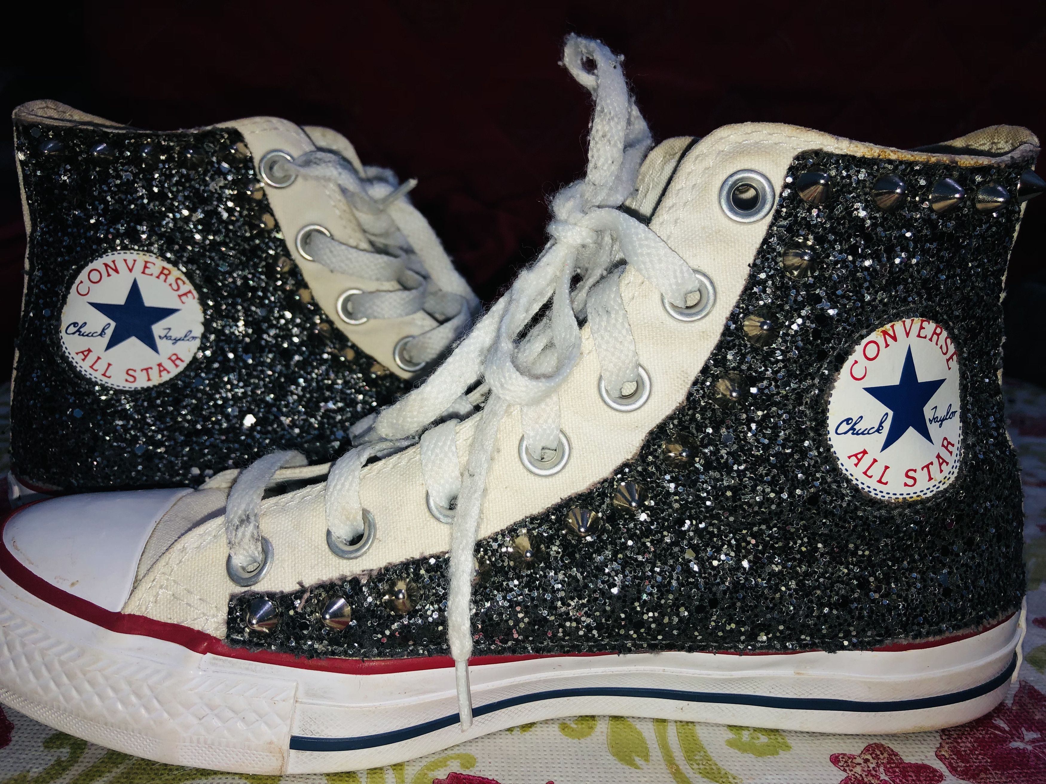 Chuck Originals Converse J.W.Anderson Converse Glitter Chuck Taylor All Star Grailed