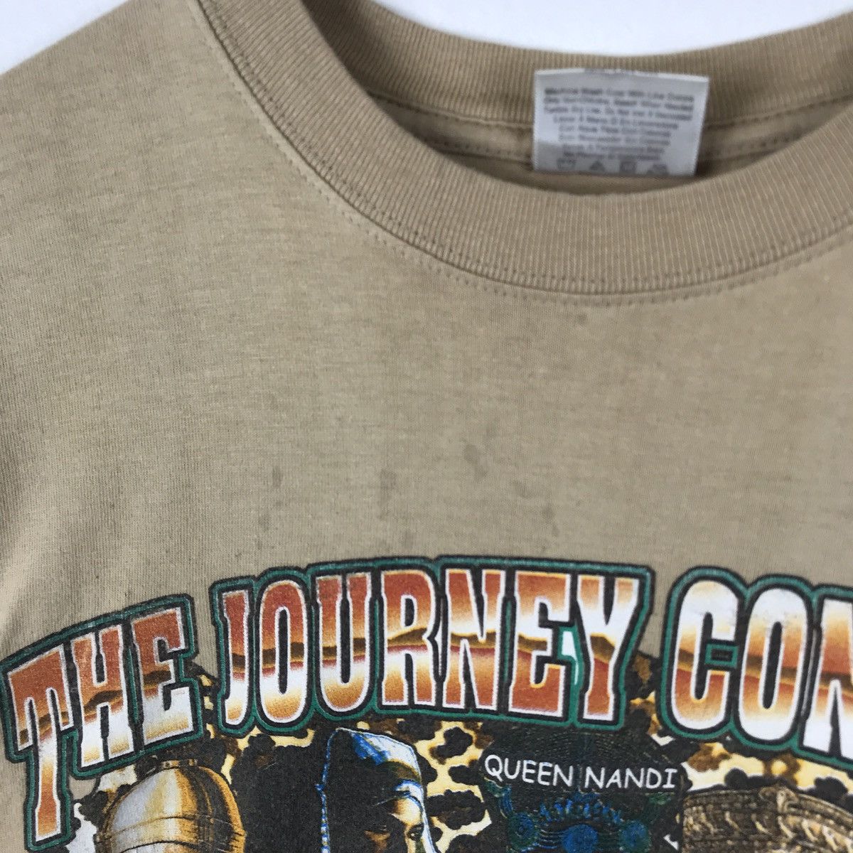 Rap Tees Vintage The Journey Continues Black History T-Shirt Size US M / EU 48-50 / 2 - 6 Thumbnail