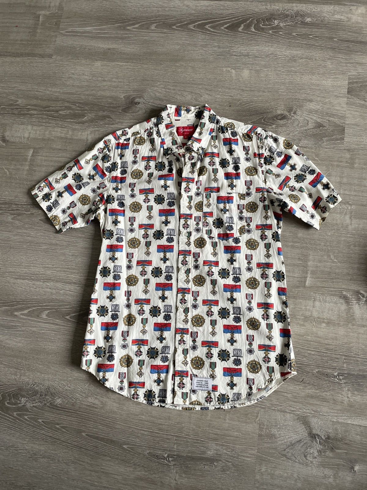 Supreme Medals Shirt | Grailed