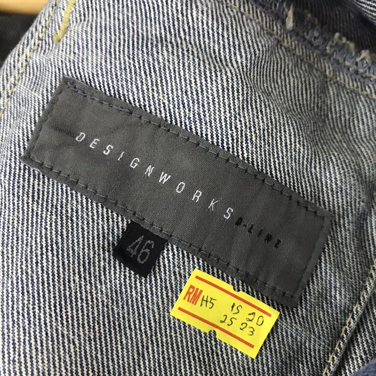 ABAHOUSE Abahouse Denim Double Pocket Costom Number Nine Jacket Size US M / EU 48-50 / 2 - 9 Thumbnail