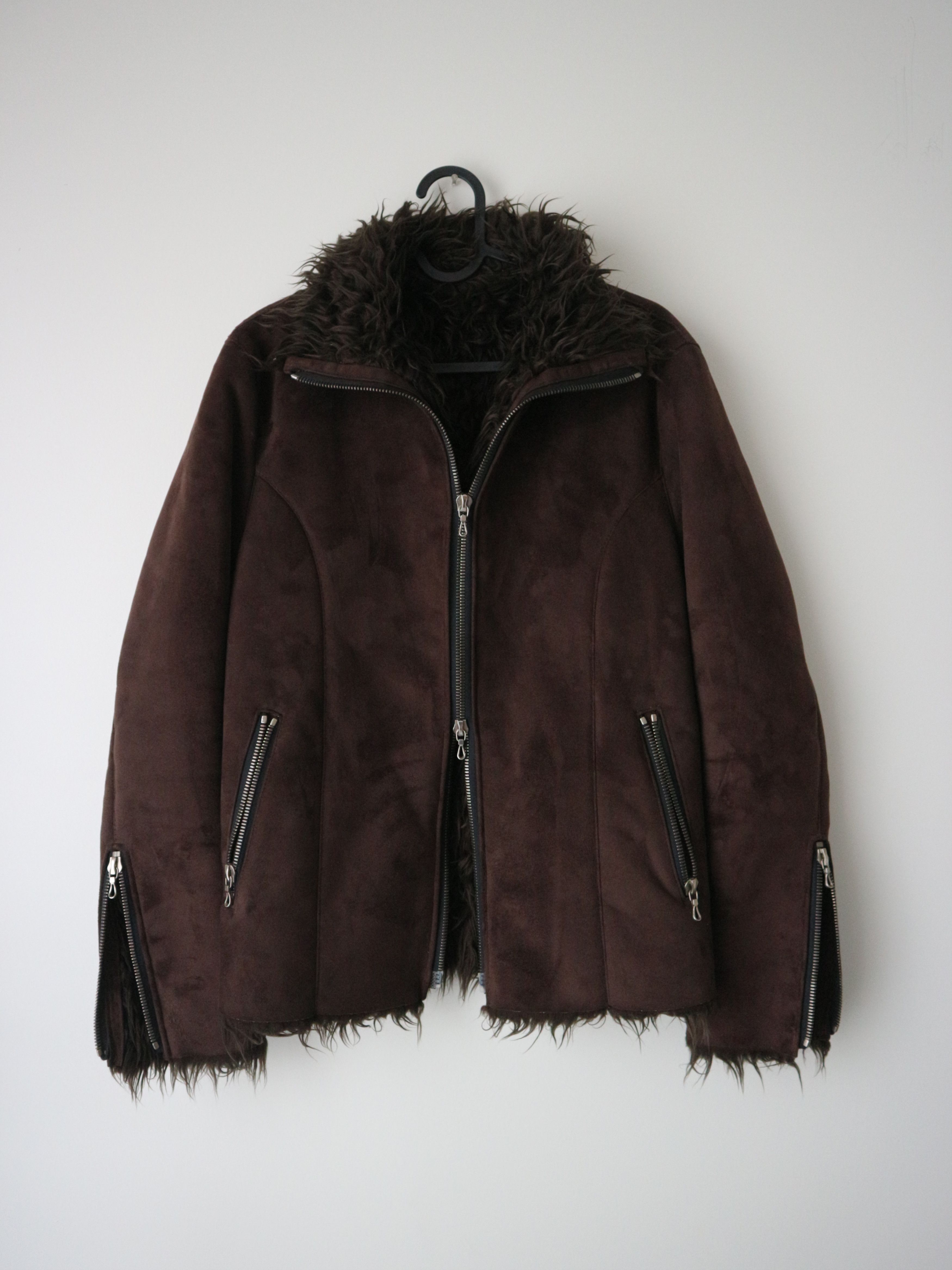 Shellac Faux Fur Rider Jacket | Grailed