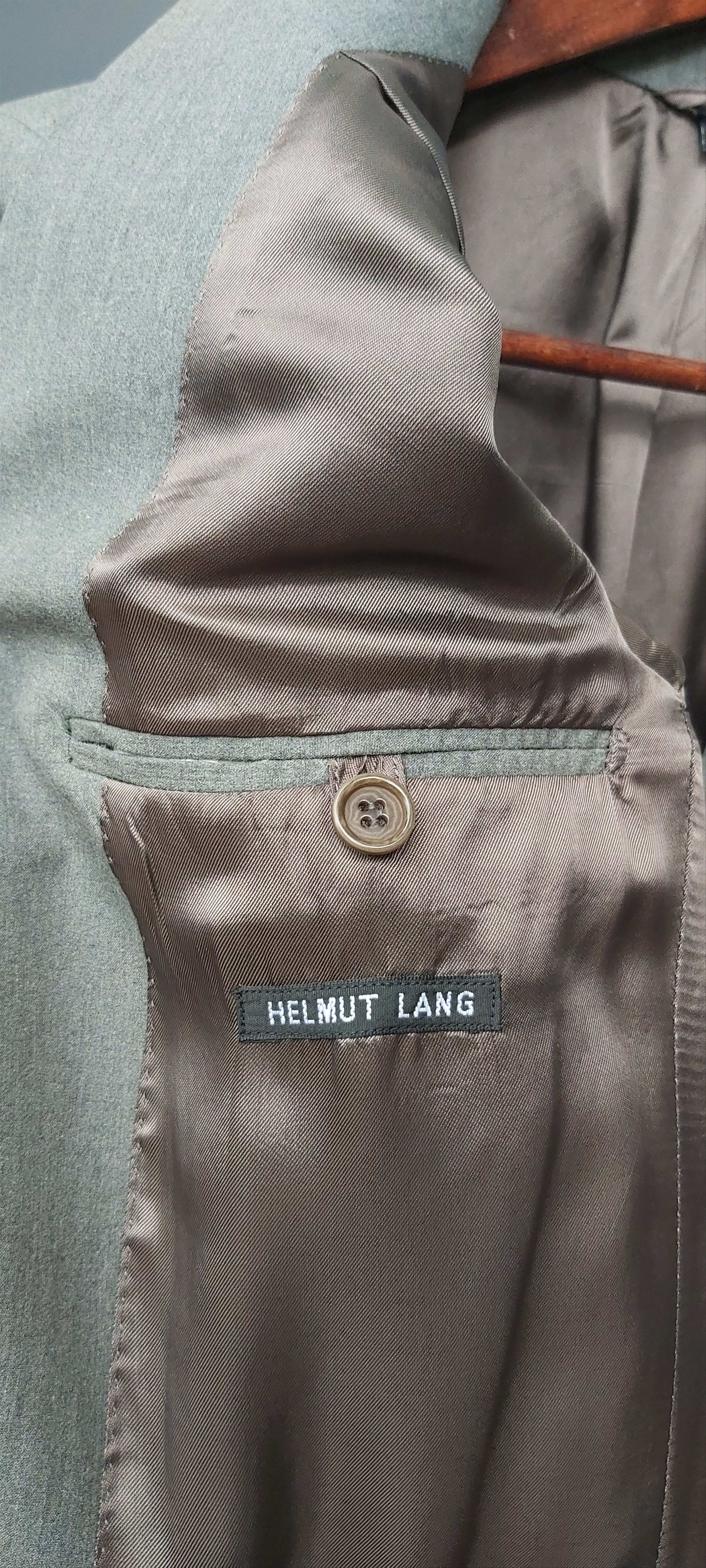 Helmut Lang Helmut Lang 2 Buttons Coat Jacket Size 46S - 5 Thumbnail