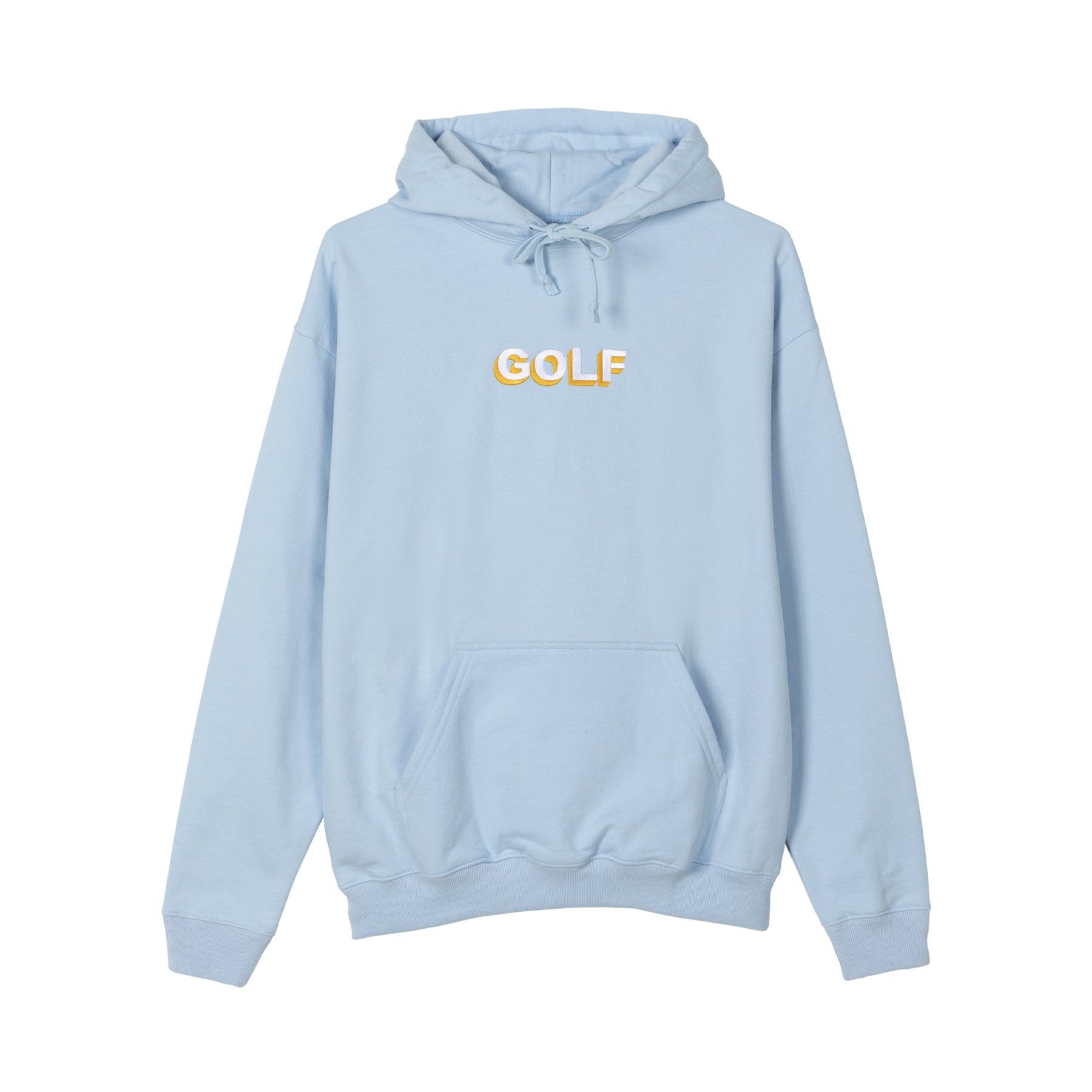 Golf Wang Tyler The Creator Power Blue 3D Logo Hoodie Grailed