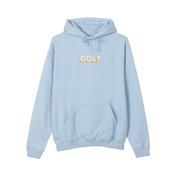 Golf Wang Power Blue 3D Logo Hoodie | Grailed