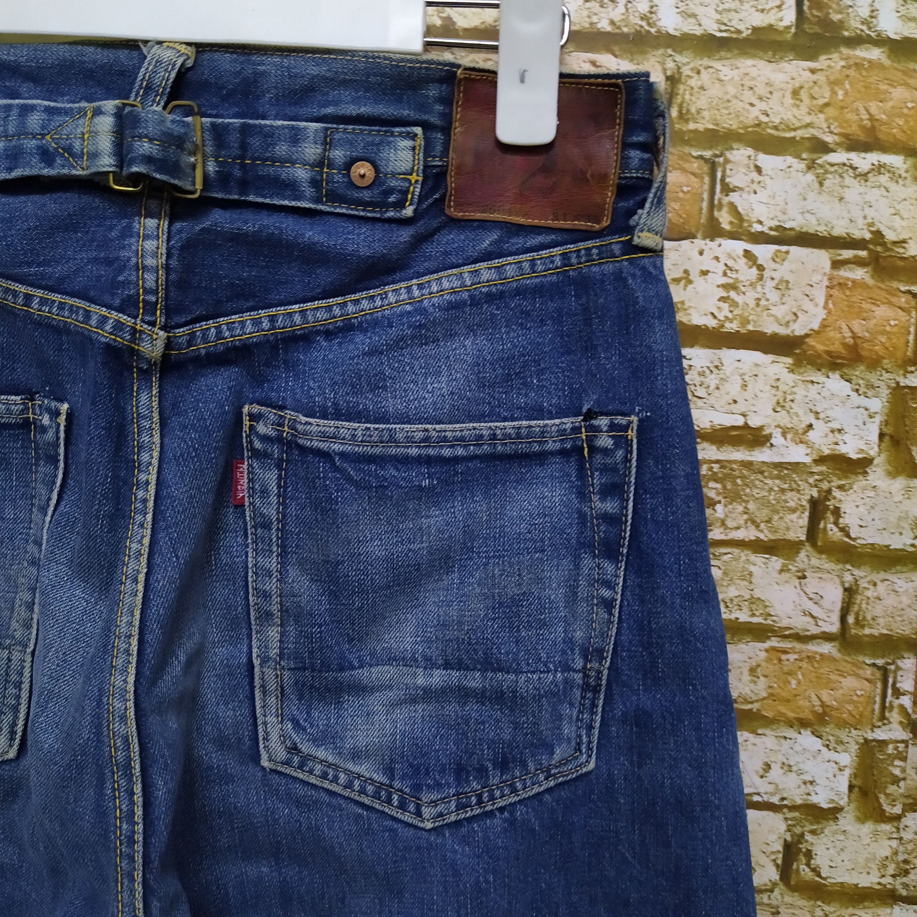 Evisu VTG EVISU NO 2 LOT Z504XX SELVEDGE JAPAN DENIM (D520) w29 Size US 29 - 2 Thumbnail