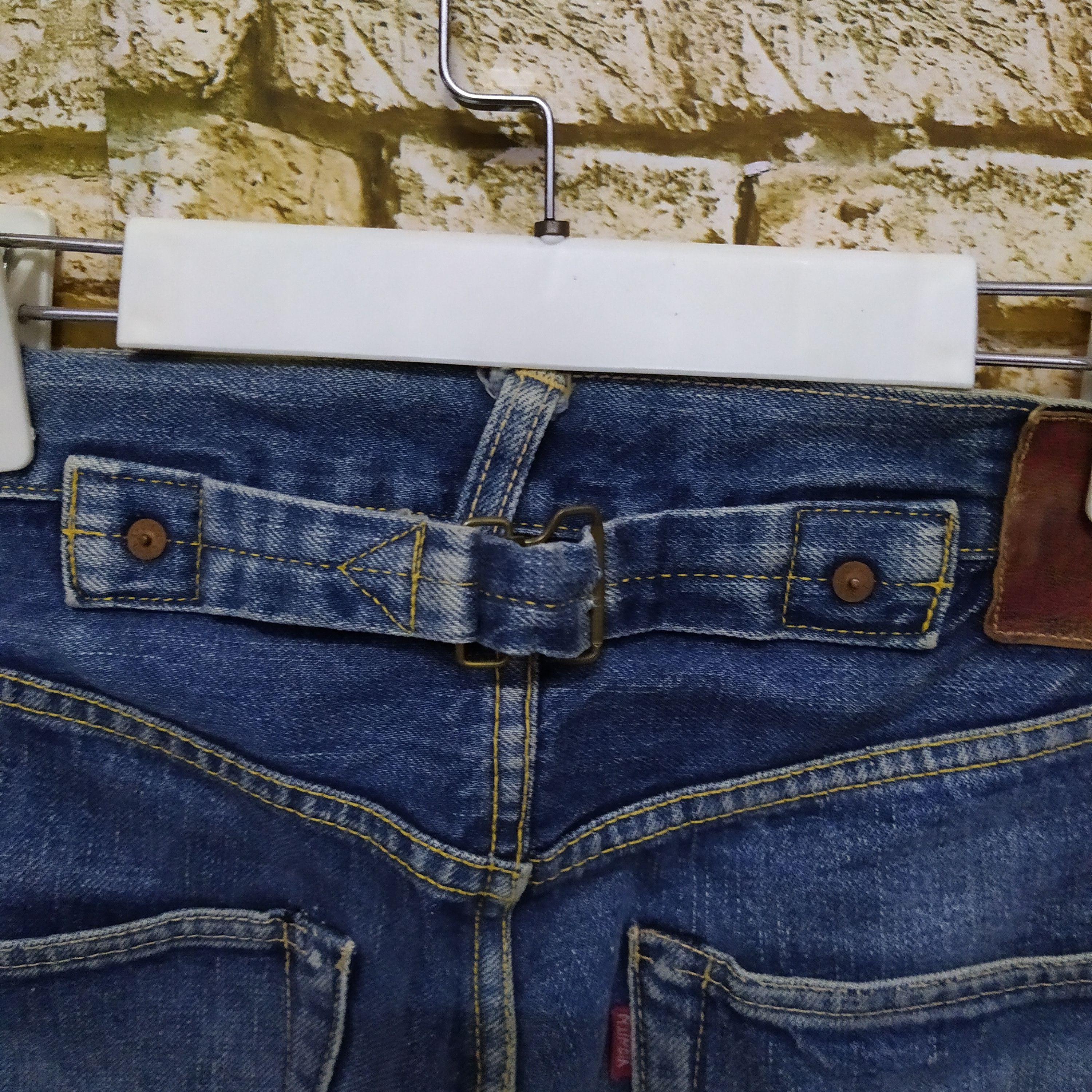Evisu VTG EVISU NO 2 LOT Z504XX SELVEDGE JAPAN DENIM (D520) w29 Size US 29 - 3 Thumbnail