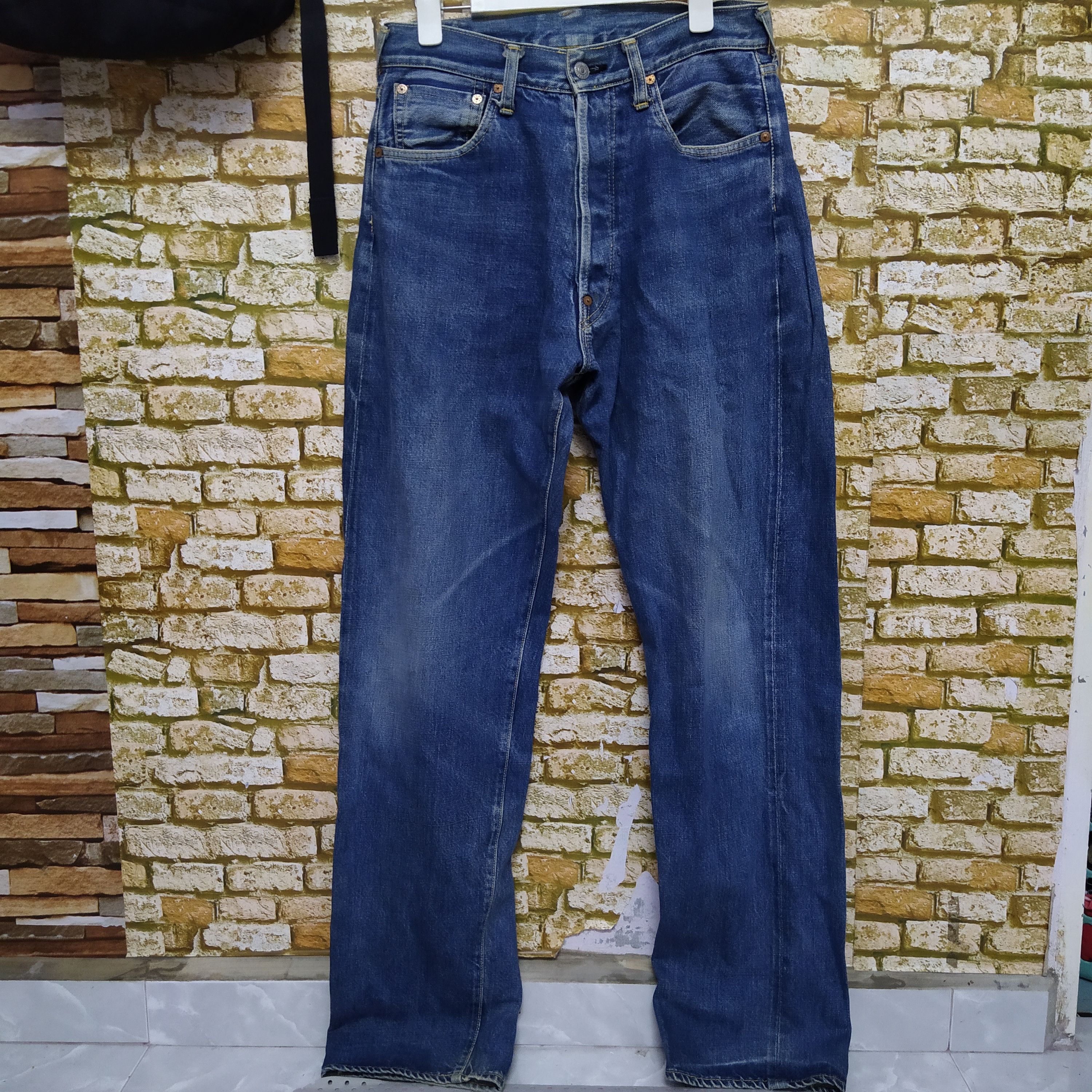 Evisu VTG EVISU NO 2 LOT Z504XX SELVEDGE JAPAN DENIM (D520) w29 Size US 29 - 6 Thumbnail