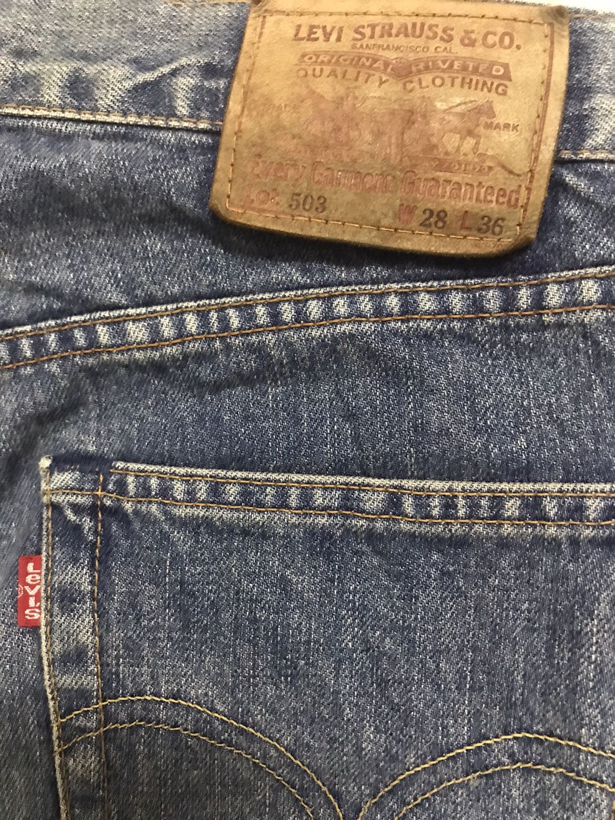 Levi's Vintage Clothing Vintage Levi’s 503 Size US 28 / EU 44 - 10 Thumbnail