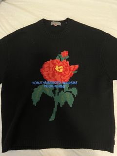 Supreme X Yohji Yamamoto Sweater | Grailed