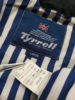 Sports Specialties VTG TYRRELL BY CLUB ANGLE F1 GRANDPRIX RACING TEAM JACKET Size US L / EU 52-54 / 3 - 12 Thumbnail