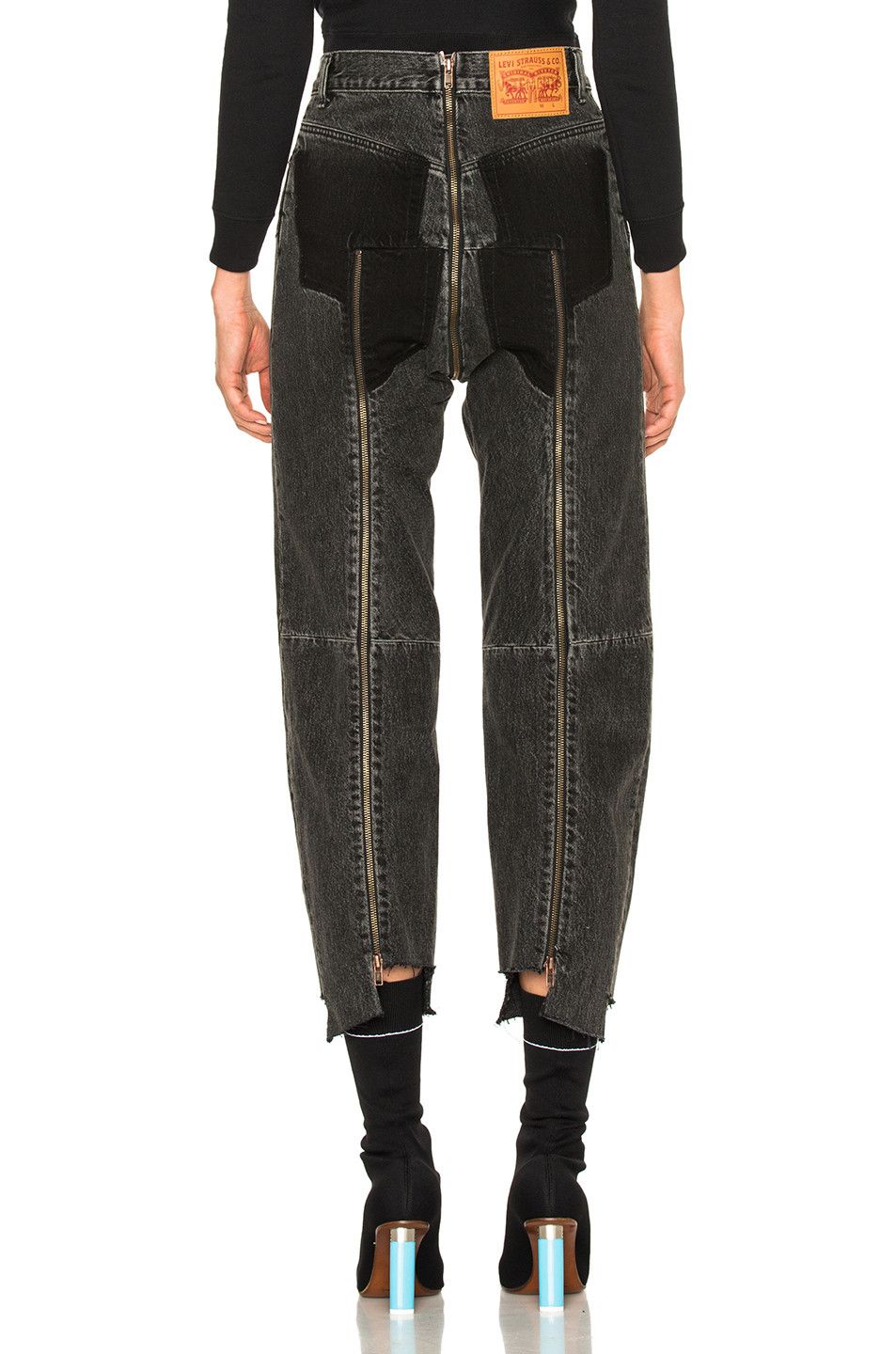 Levi's × Vetements Vetements Levi's Reworked Zip Denim jeans