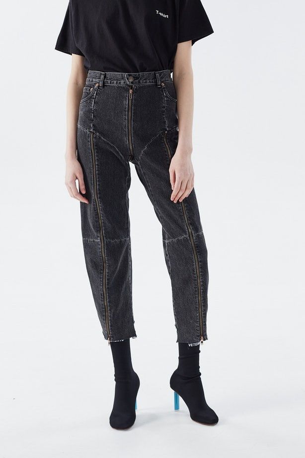 Levi's Vetements Levi's Reworked Zip Denim jeans | Grailed