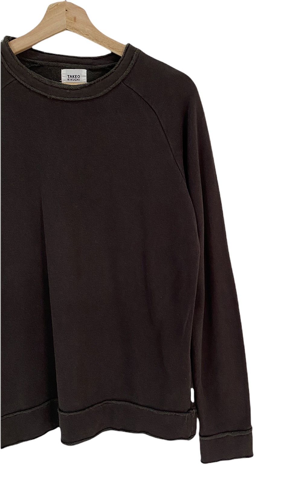 Takeo Kikuchi ICONIC TAKEO KIKUCHI DISTRESS CUT LIKE CDGH SWEATSHIRT Size US S / EU 44-46 / 1 - 5 Thumbnail
