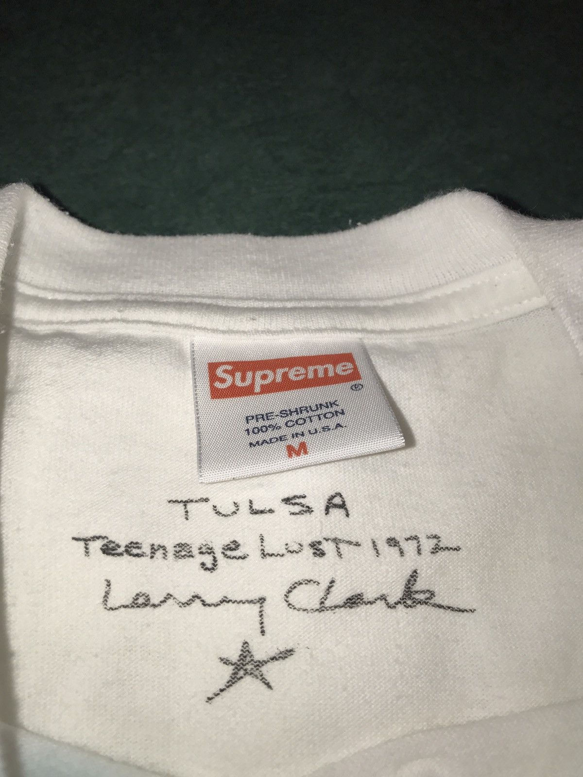 Supreme Supreme Teenage Lust Tee Larry Clark Box Logo LV Rare Vintage |  Grailed