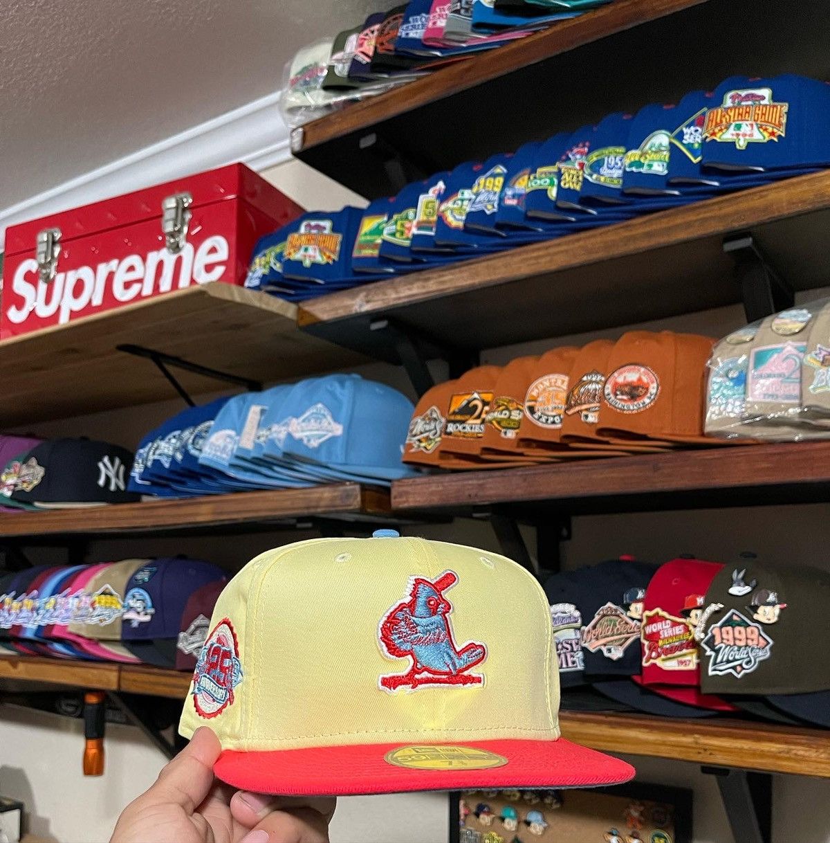 Hat Club × Lids × New Era New Era Exclusive Fitted Size ONE SIZE - 1 Thumbnail