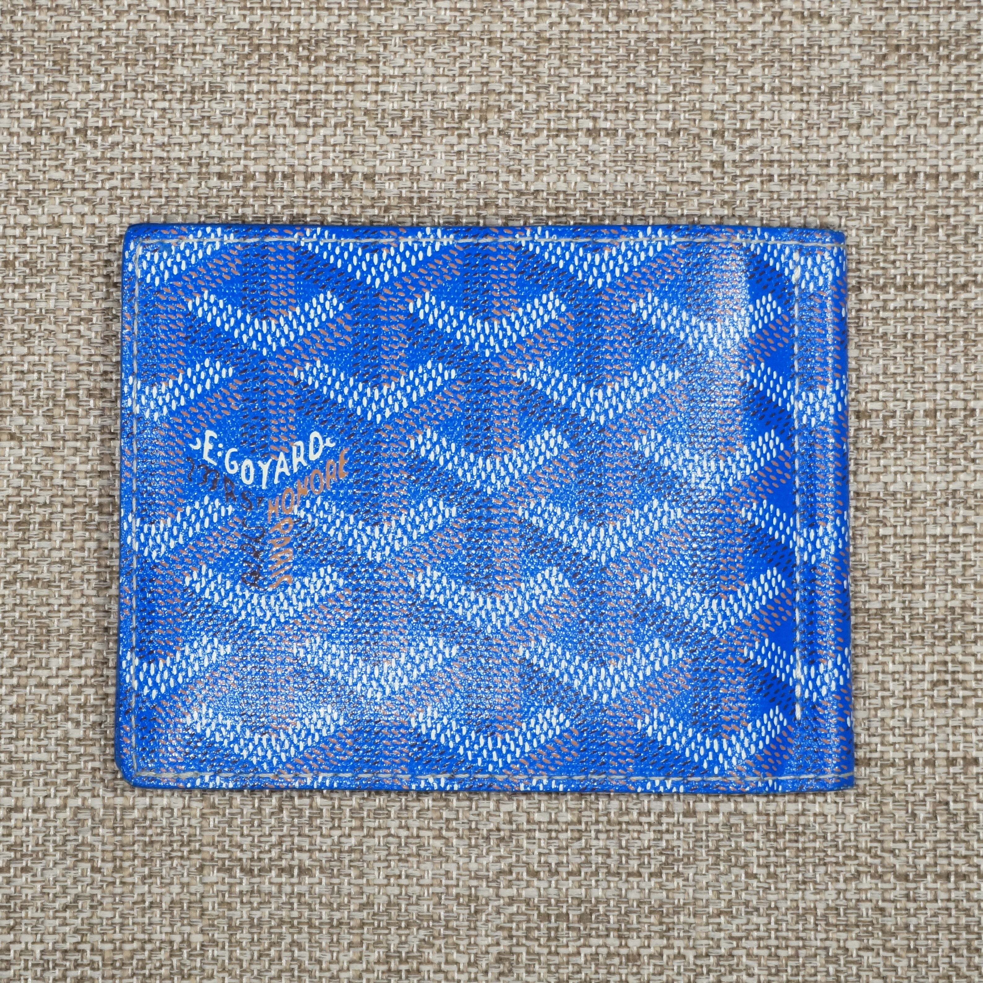 Goyard - Saint Thomas Bifold Money Clip Wallet (Sky Blue) – eluXive