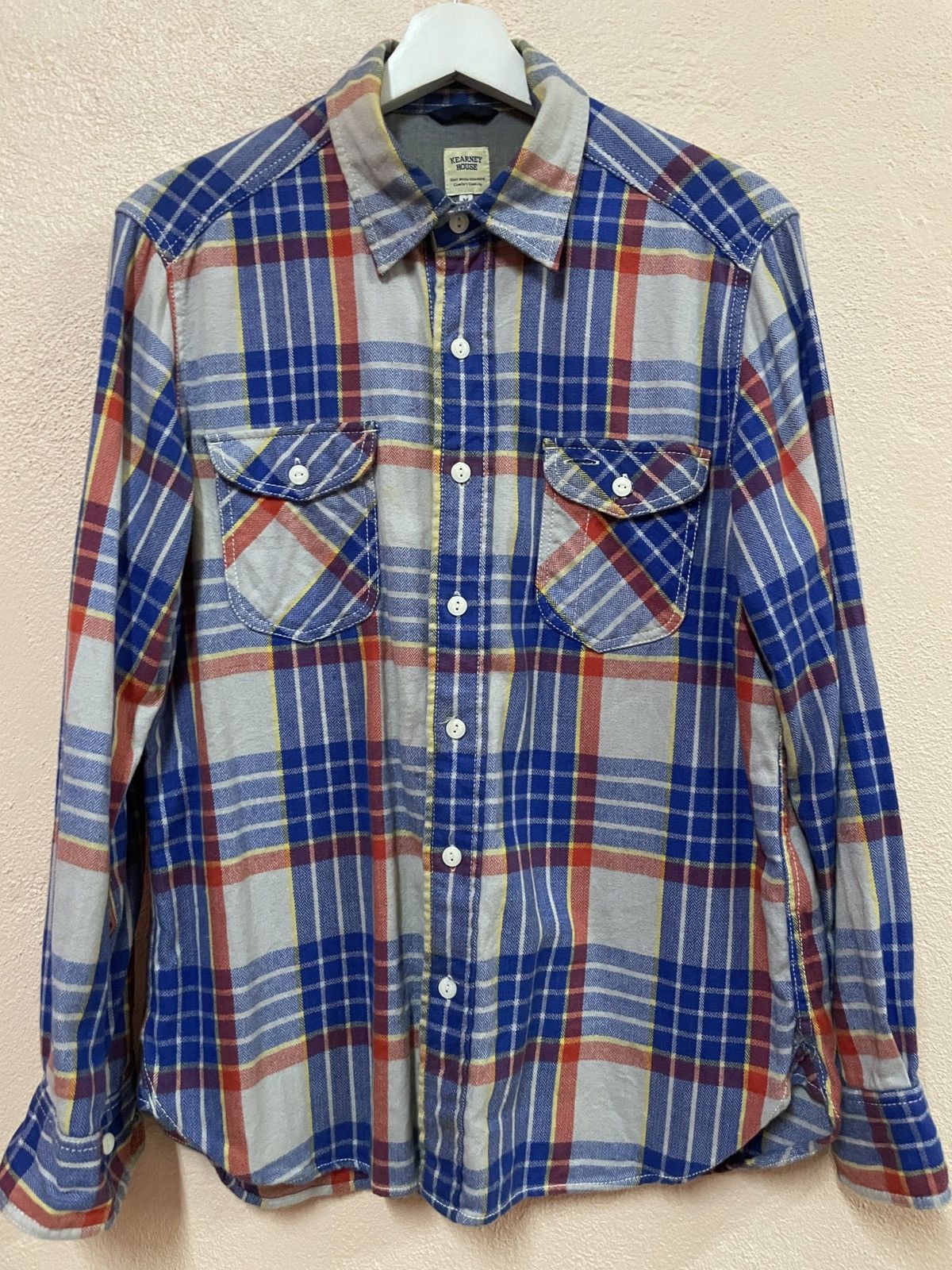 Japanese Brand Kearney House Japanese brand Check-plaids side-seam Gusset Size US M / EU 48-50 / 2 - 3 Thumbnail