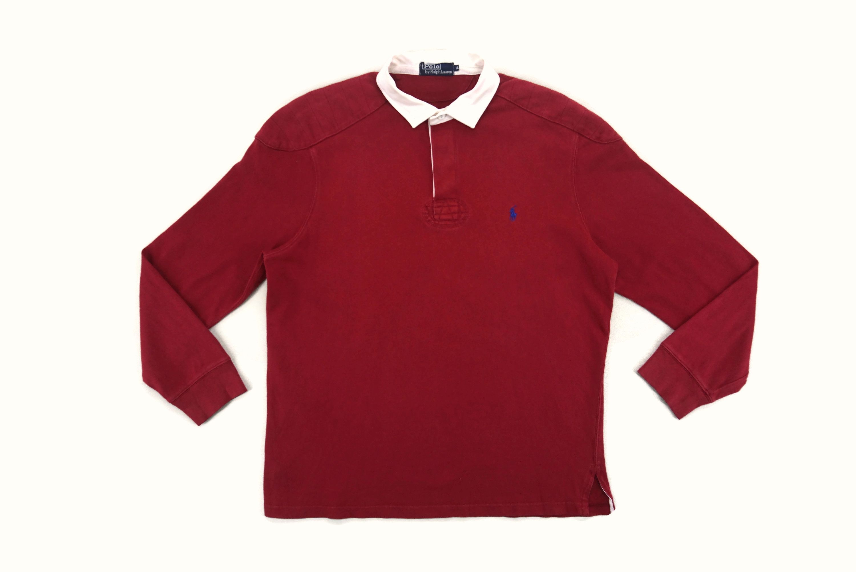 Rugby Ralph Lauren × Vintage Ralph Lauren Polo Shirt Ruby Shirt Elbow ...