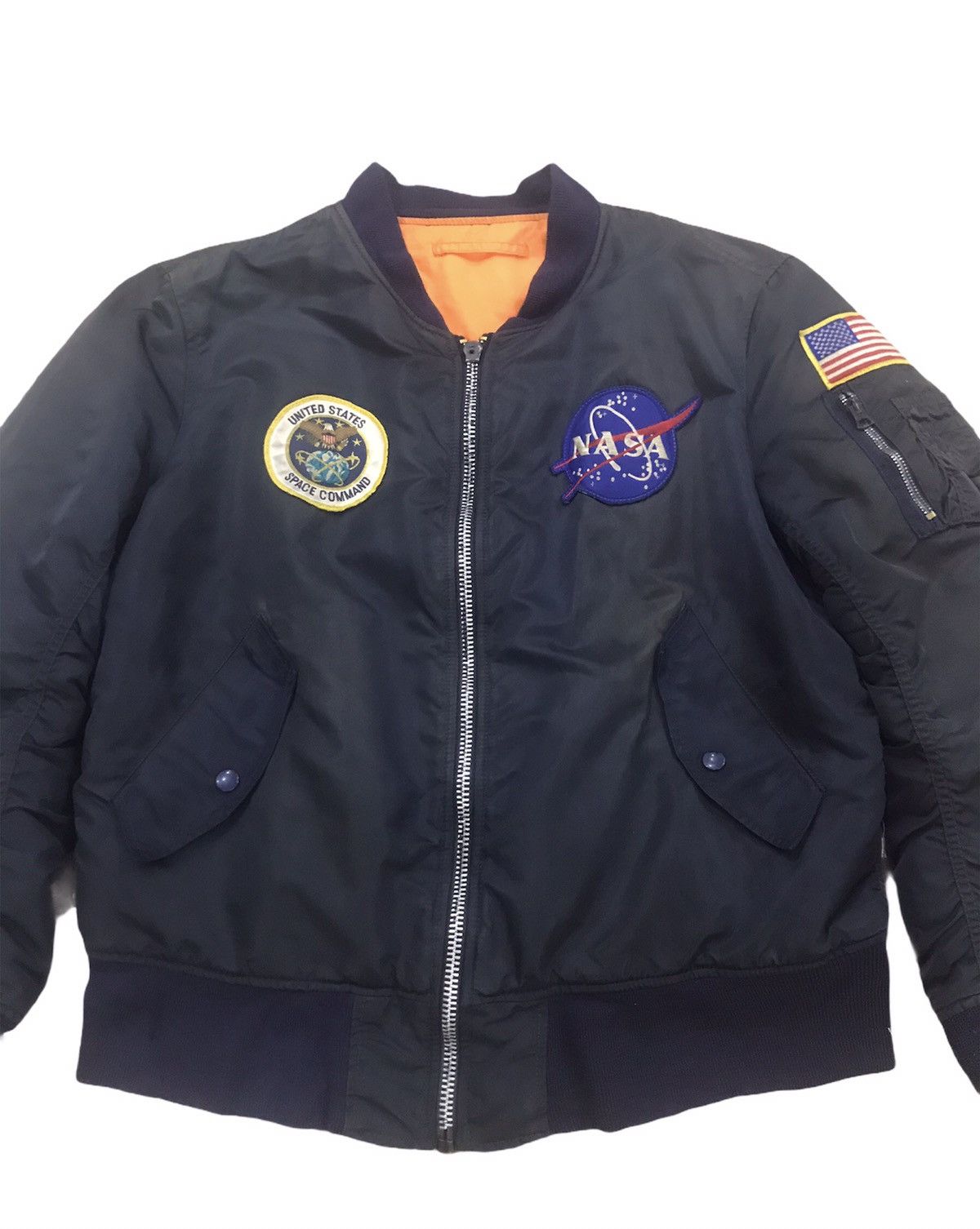 Alpha Industries Alpha Industries Apollo NASA Bomber jacket Size US L / EU 52-54 / 3 - 9 Thumbnail