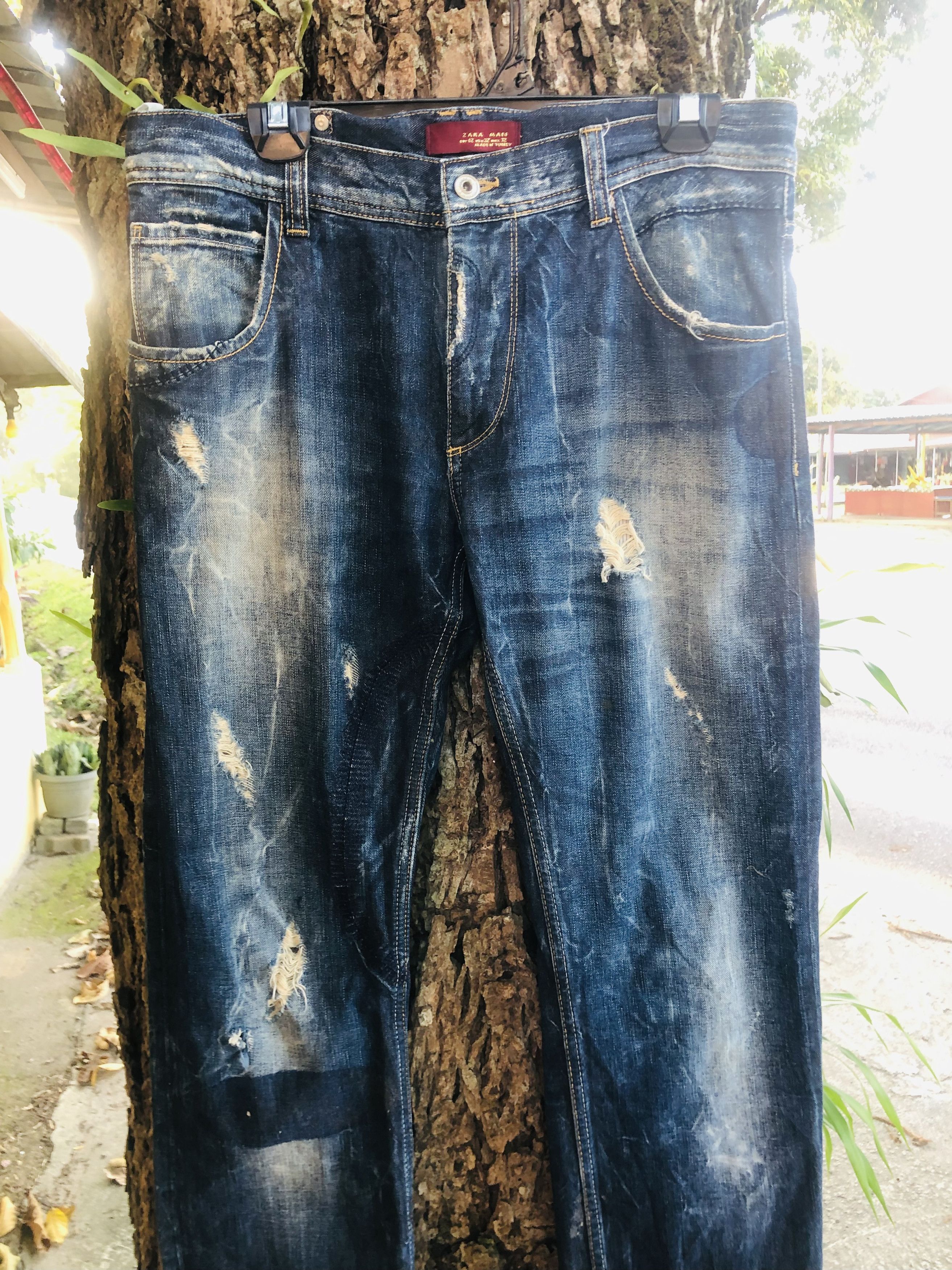 Japanese Brand Vintage Distressed Japanese Designed Fashion Style Size US 31 - 4 Thumbnail