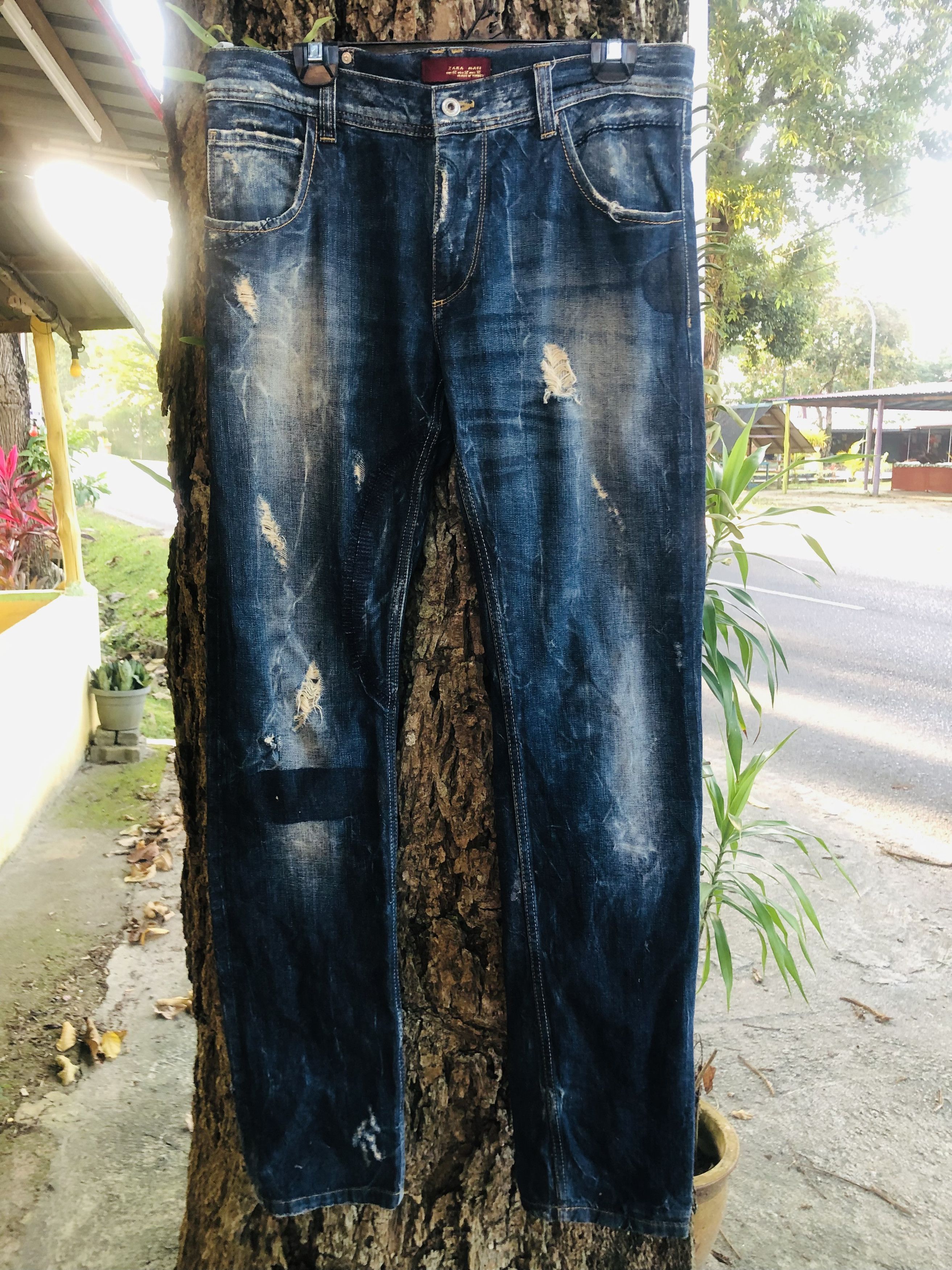 Japanese Brand Vintage Distressed Japanese Designed Fashion Style Size US 31 - 1 Thumbnail