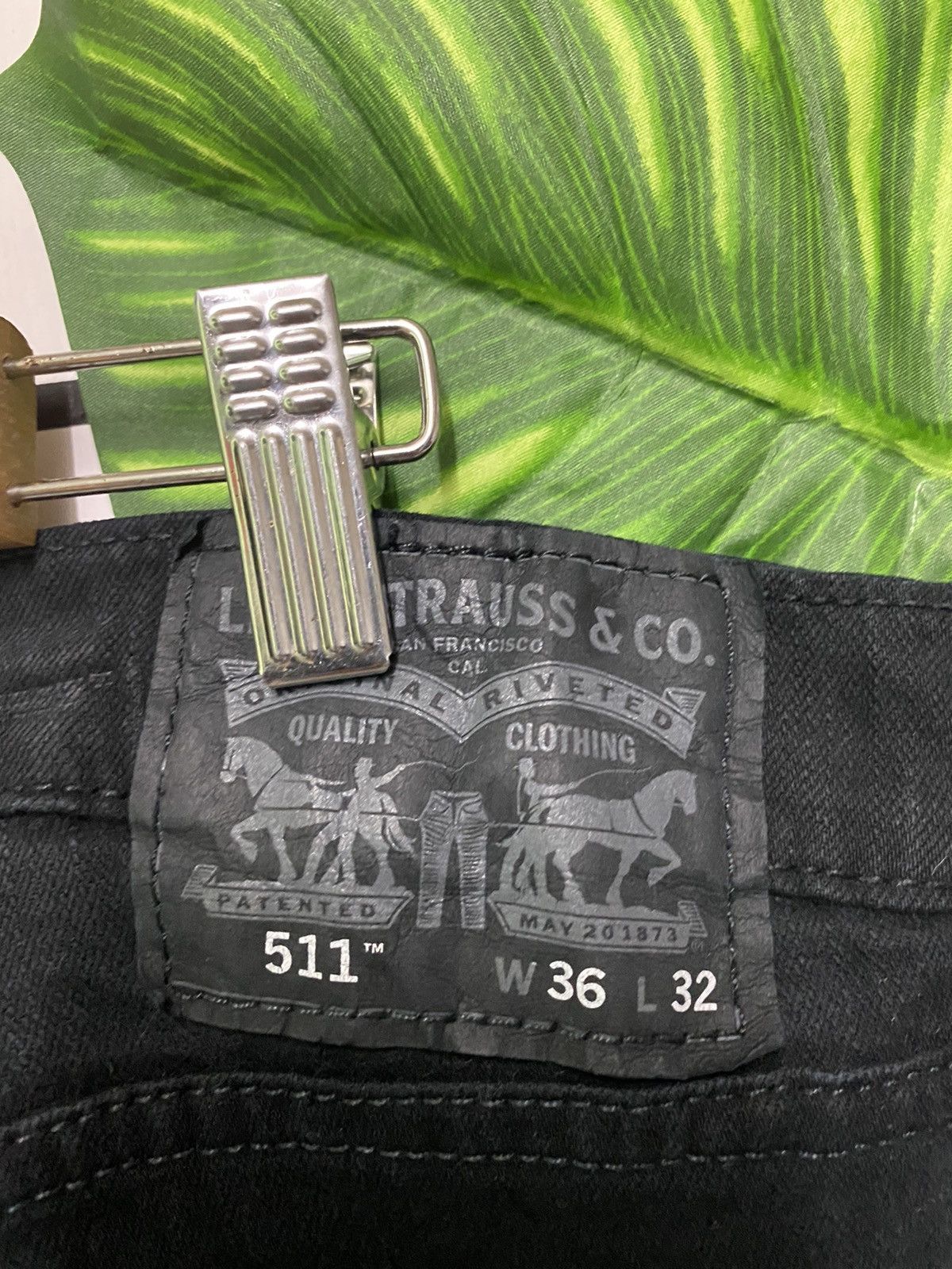 Levi's × Levi's Vintage Clothing LEVIS 511 Super Black Jean - L42 Size US 35 - 9 Thumbnail