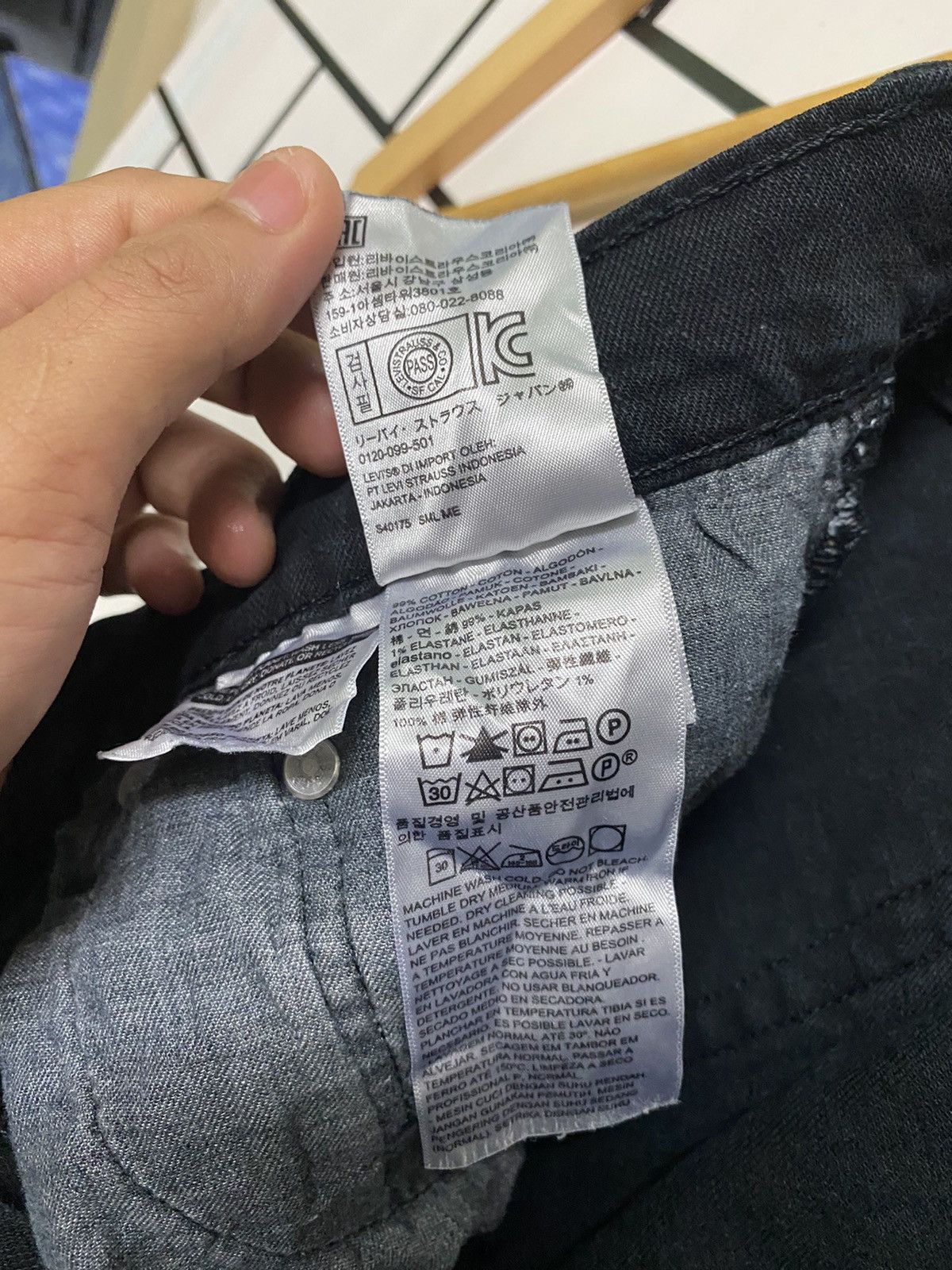 Levi's × Levi's Vintage Clothing LEVIS 511 Super Black Jean - L42 Size US 35 - 13 Thumbnail
