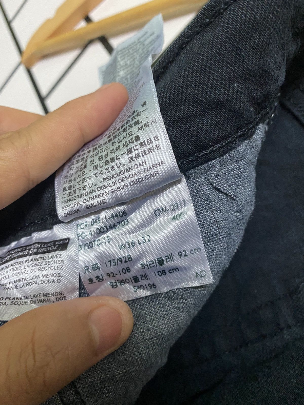 Levi's × Levi's Vintage Clothing LEVIS 511 Super Black Jean - L42 Size US 35 - 14 Thumbnail