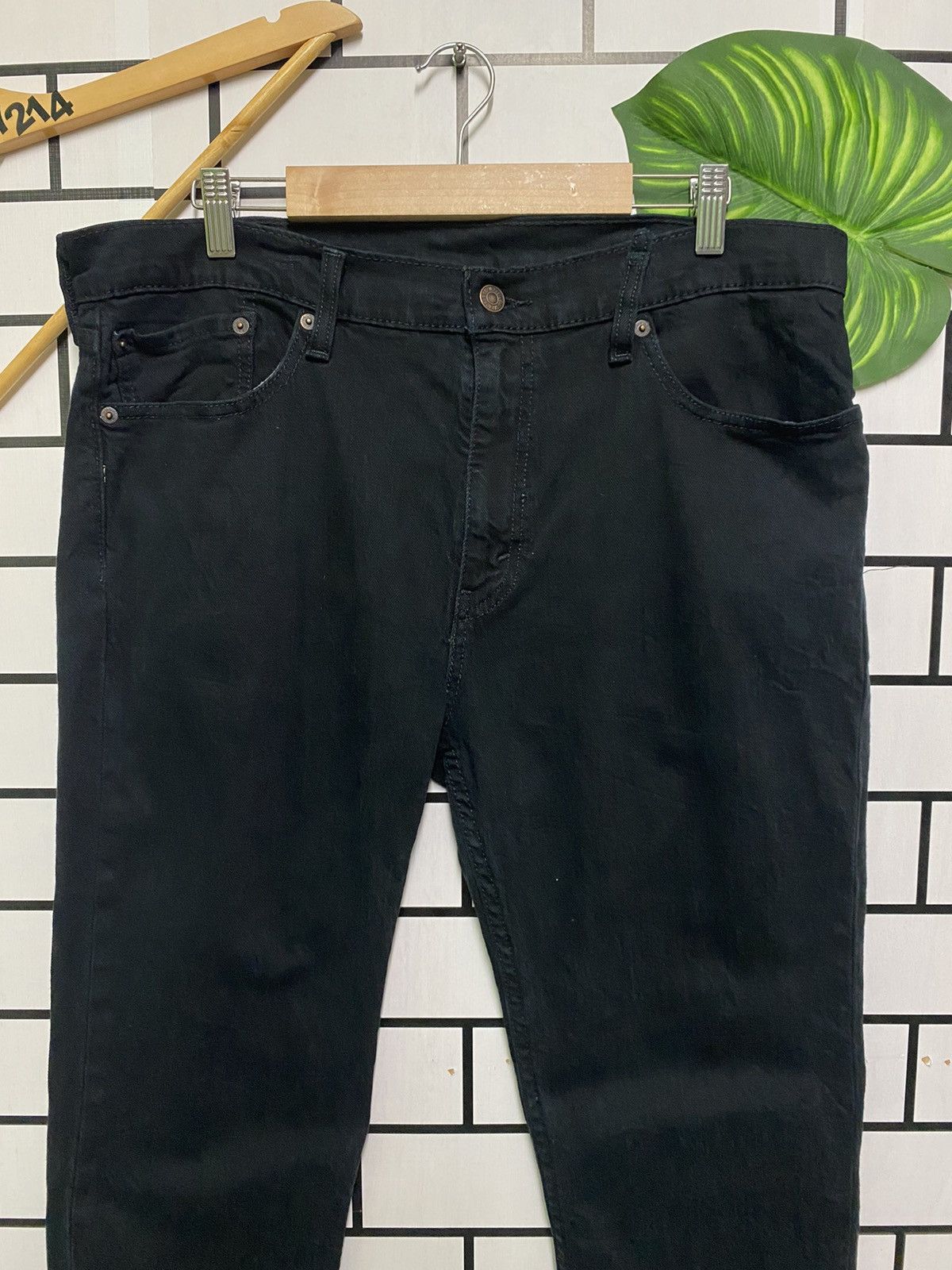 Levi's × Levi's Vintage Clothing LEVIS 511 Super Black Jean - L42 Size US 35 - 3 Thumbnail