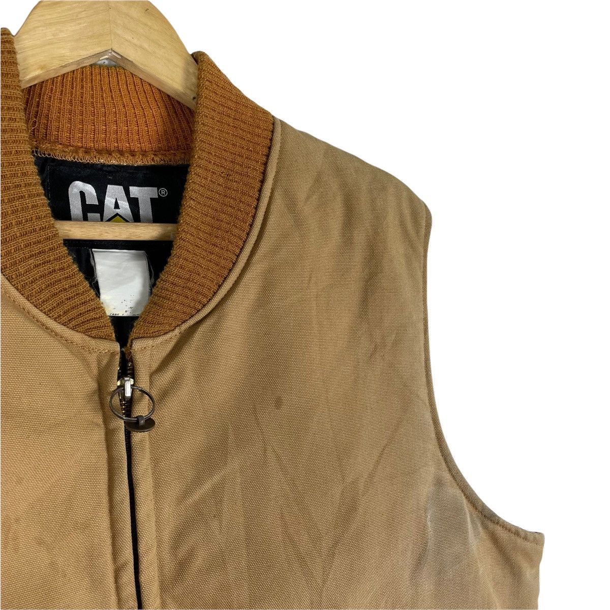 Caterpillar 🔥CATERPILLAR Duck Canvas Vest Jacket Size US L / EU 52-54 / 3 - 7 Thumbnail