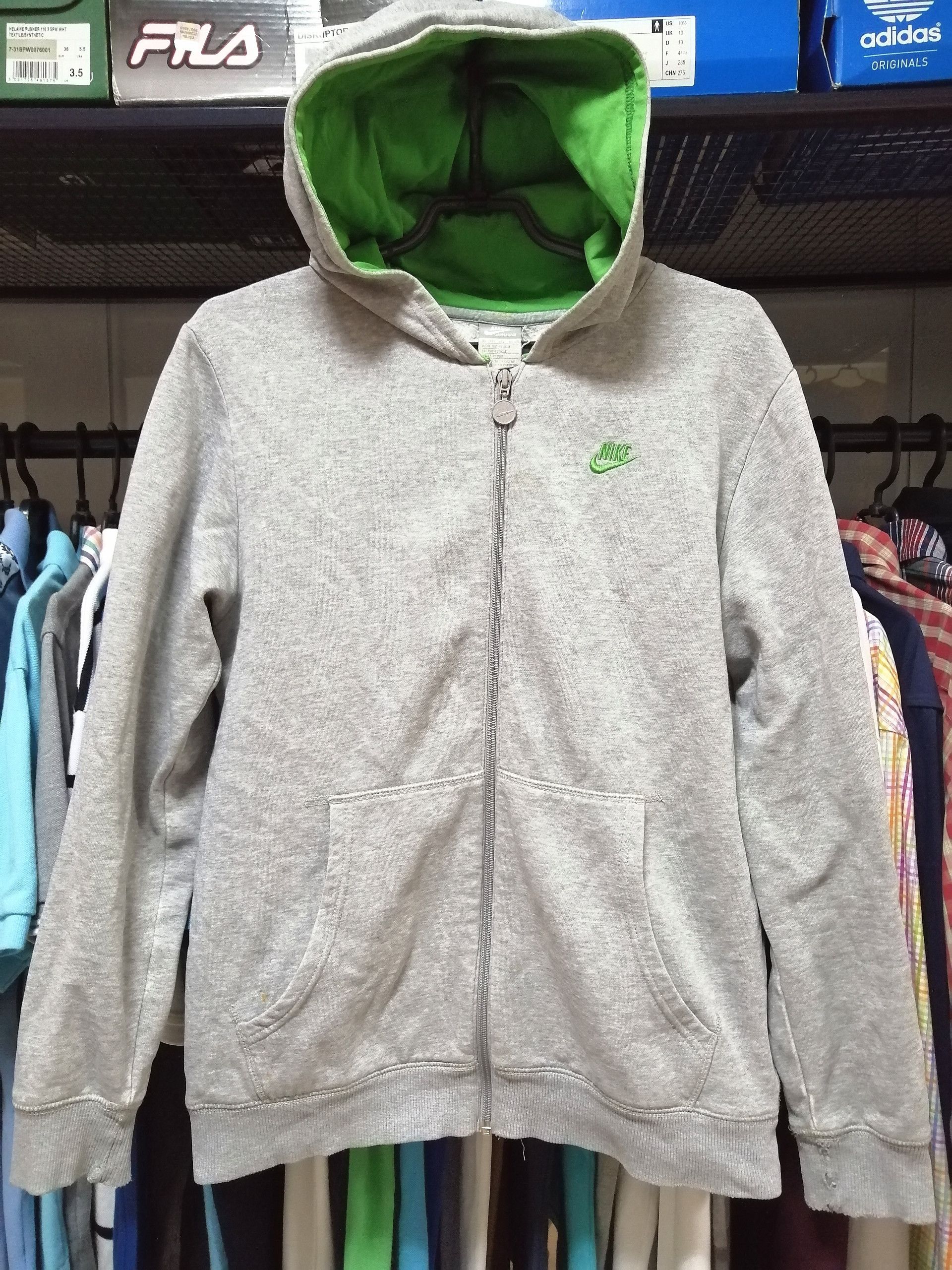Nike Rare Nike zip hoodie 90s Size US M / EU 48-50 / 2 - 1 Thumbnail