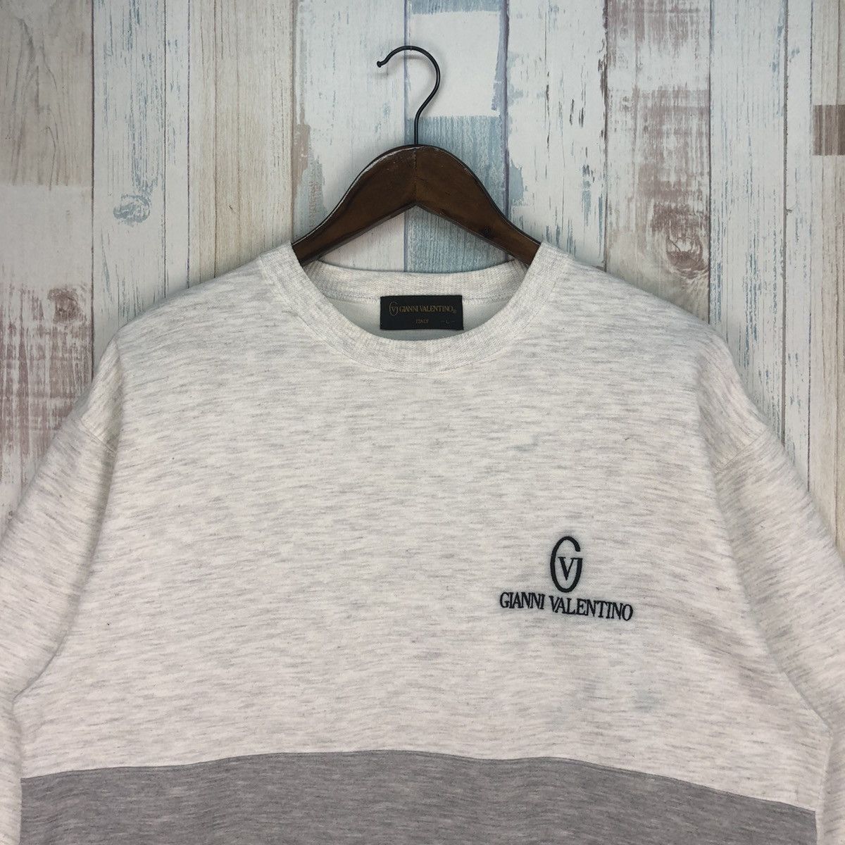 Gianni Valentino × Valentino × Vintage Vintage Gianni Valentino Tricolour Small Logo Size US L / EU 52-54 / 3 - 3 Thumbnail