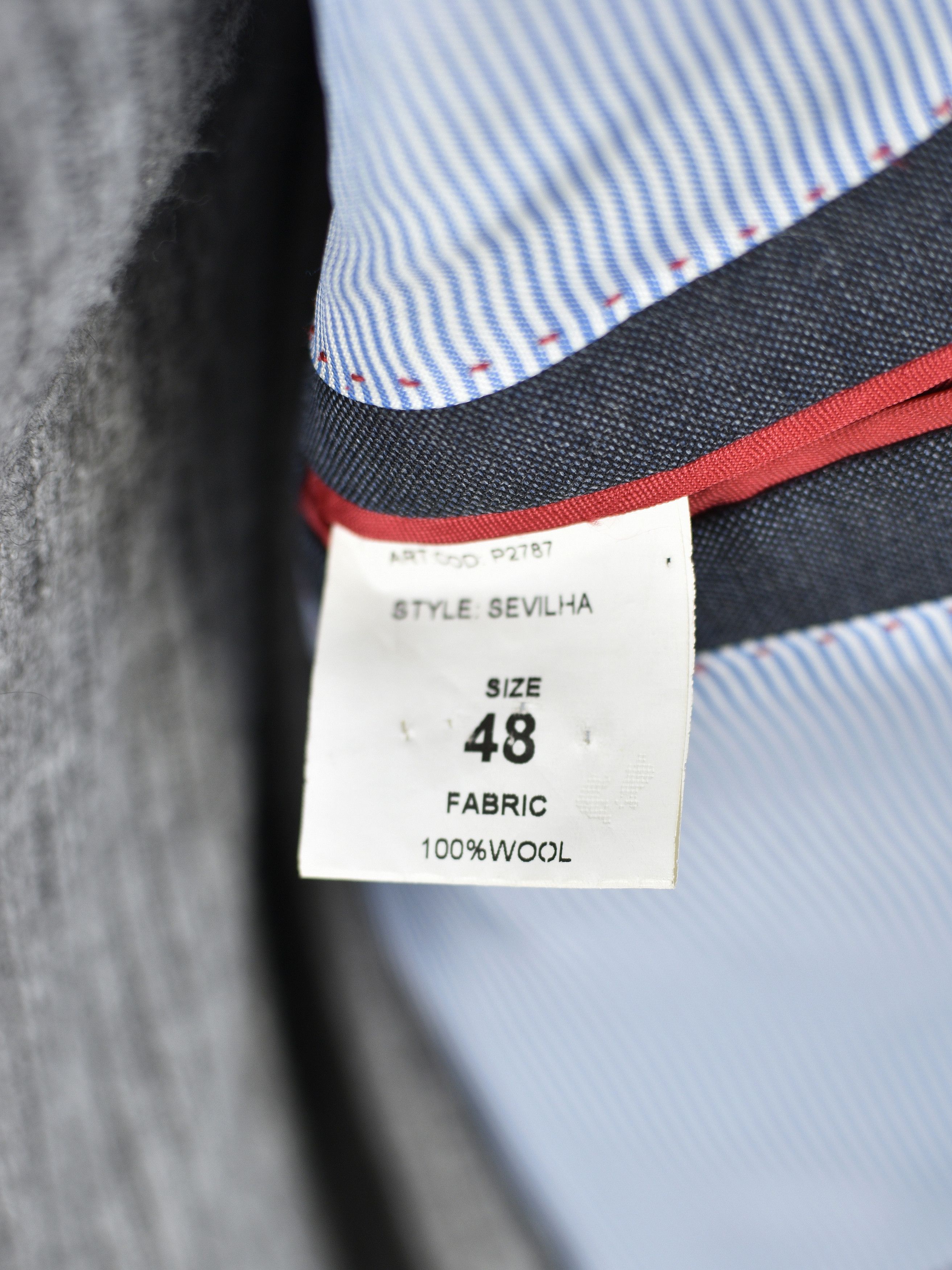 Suitsupply Suitsupply Blue Blazer Size M Size 48R - 10 Thumbnail