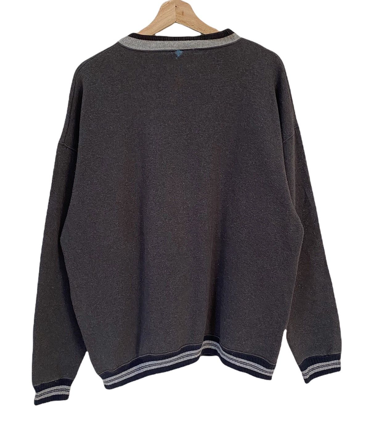 Vintage VINTAGE DISCUS ATHLETIC PLAIN RINGER SWEATSHIRT RARE Size US L / EU 52-54 / 3 - 3 Thumbnail