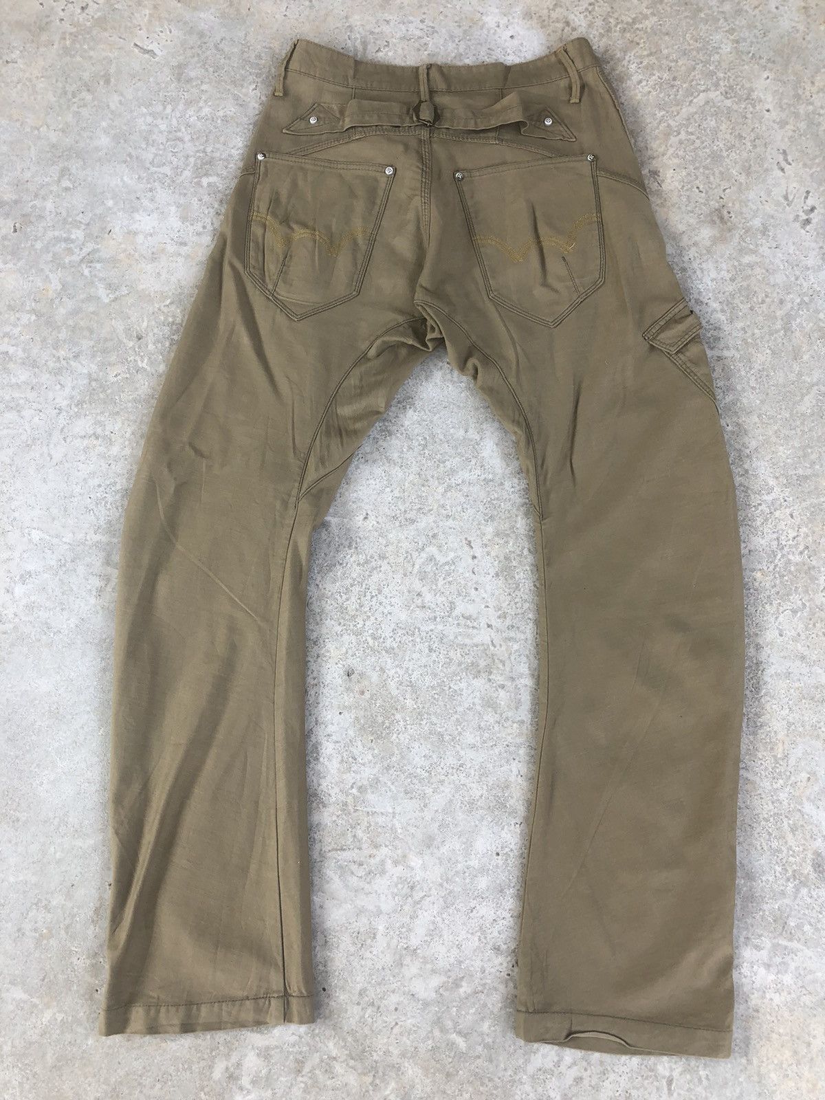 Seditionaries edwin cargo pants multipocket back buckle S Size US 31 - 2 Thumbnail