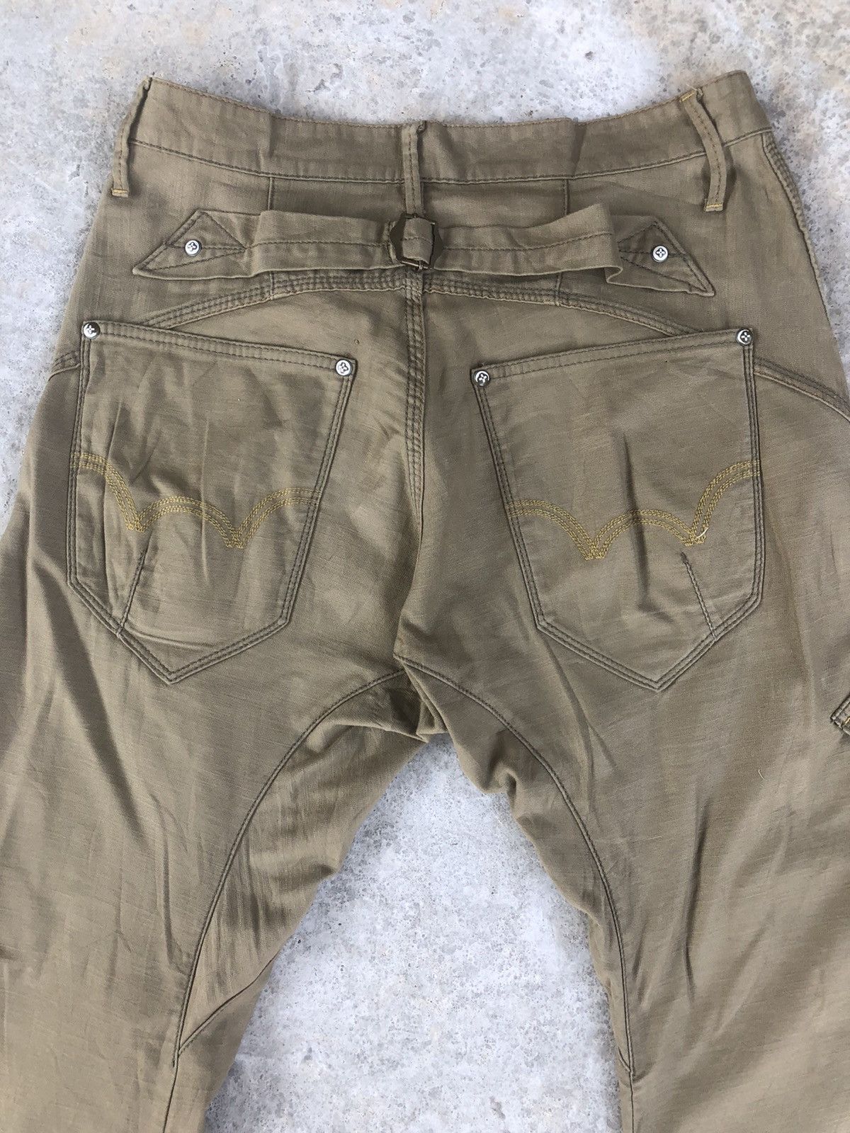 Seditionaries edwin cargo pants multipocket back buckle S Size US 31 - 4 Thumbnail