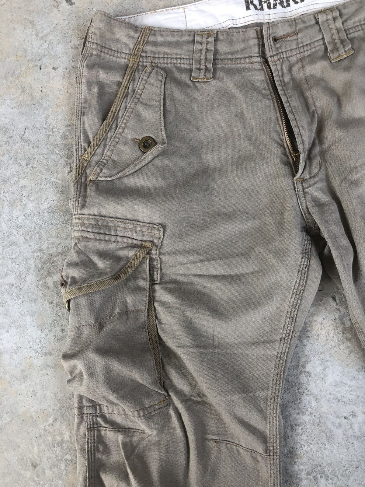 Seditionaries edwin KHAKI xu cargo pants tactical multipocket Size US 34 / EU 50 - 6 Thumbnail