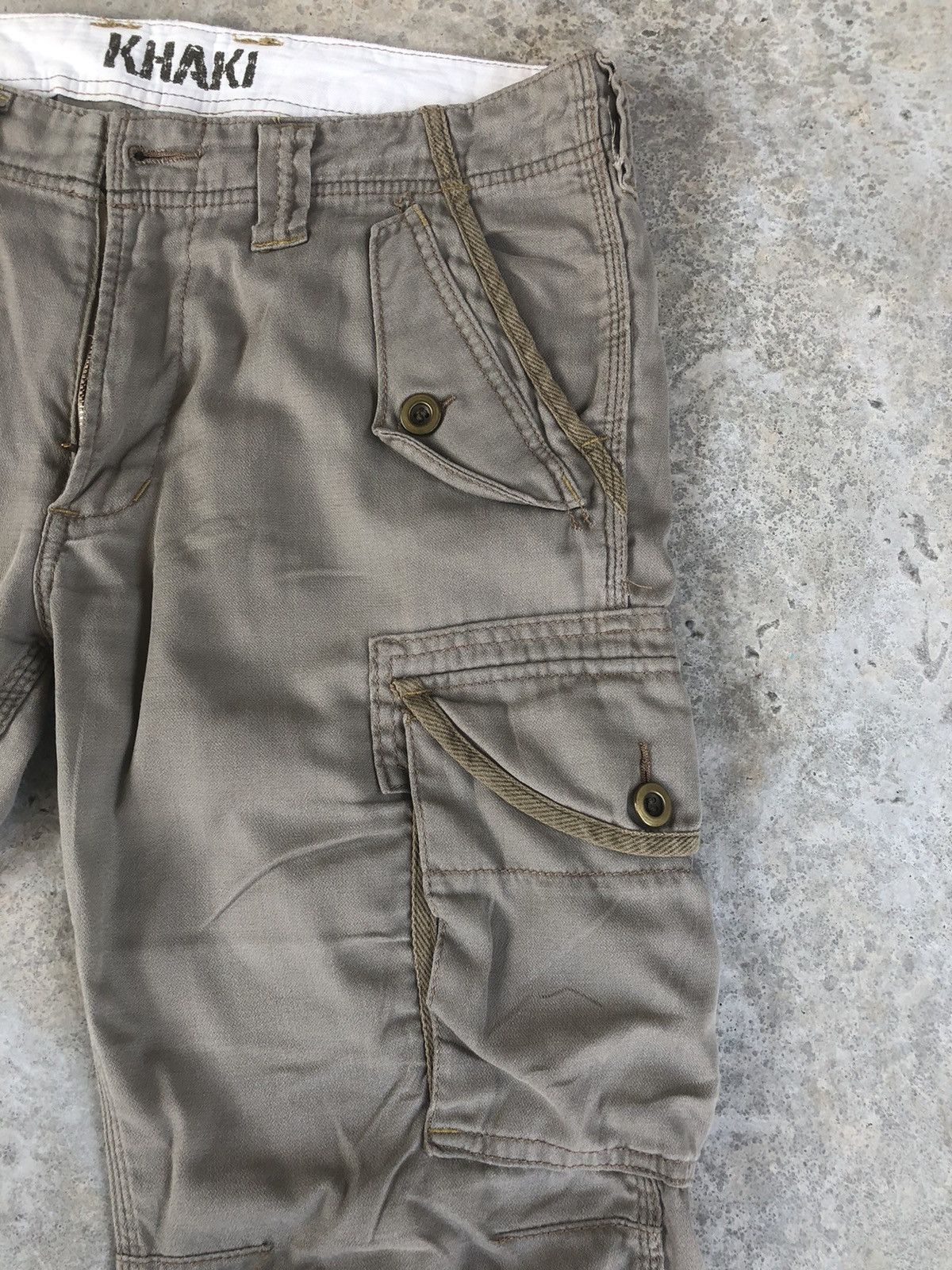 Seditionaries edwin KHAKI xu cargo pants tactical multipocket Size US 34 / EU 50 - 5 Thumbnail