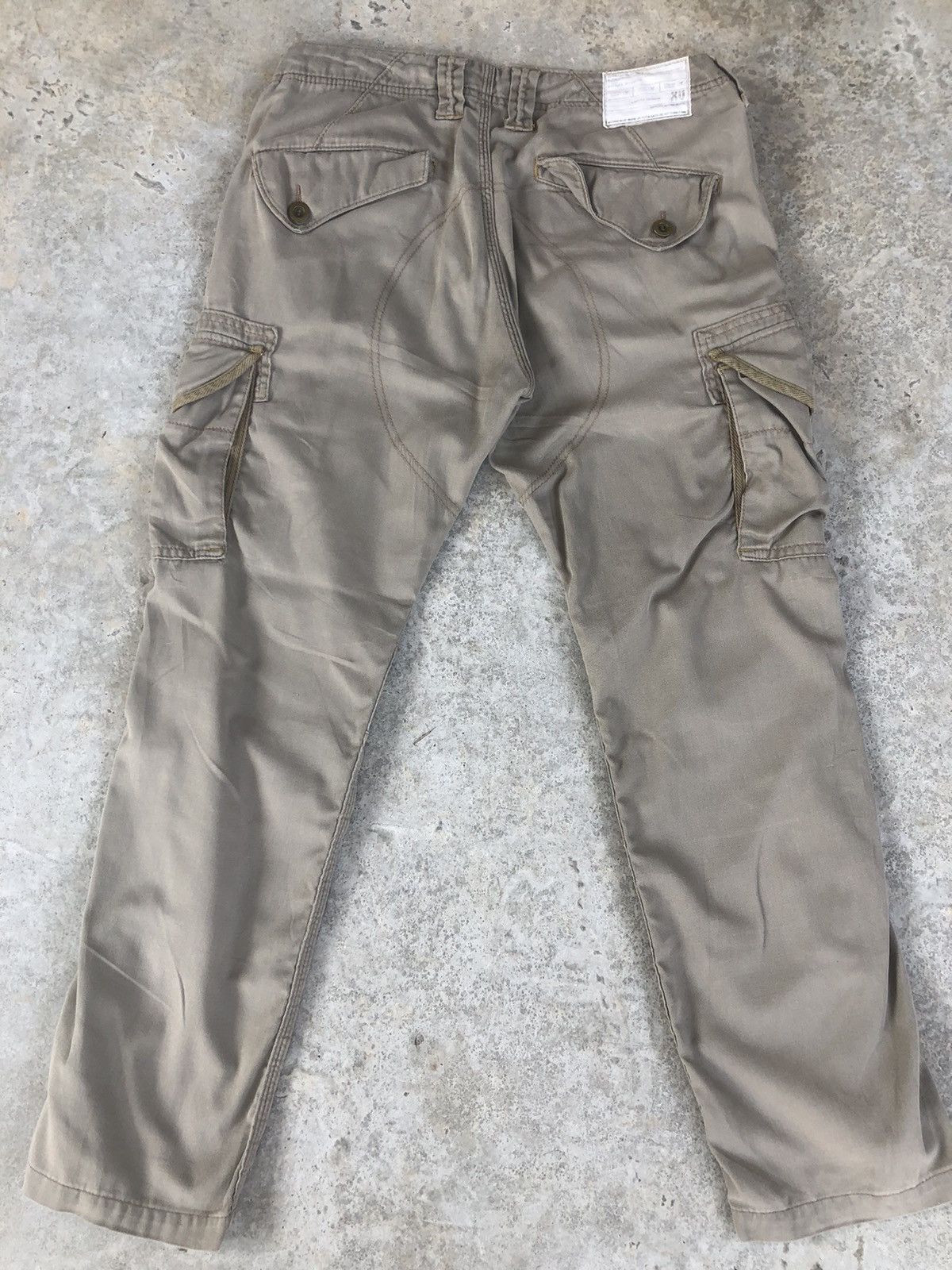 Seditionaries edwin KHAKI xu cargo pants tactical multipocket Size US 34 / EU 50 - 2 Thumbnail