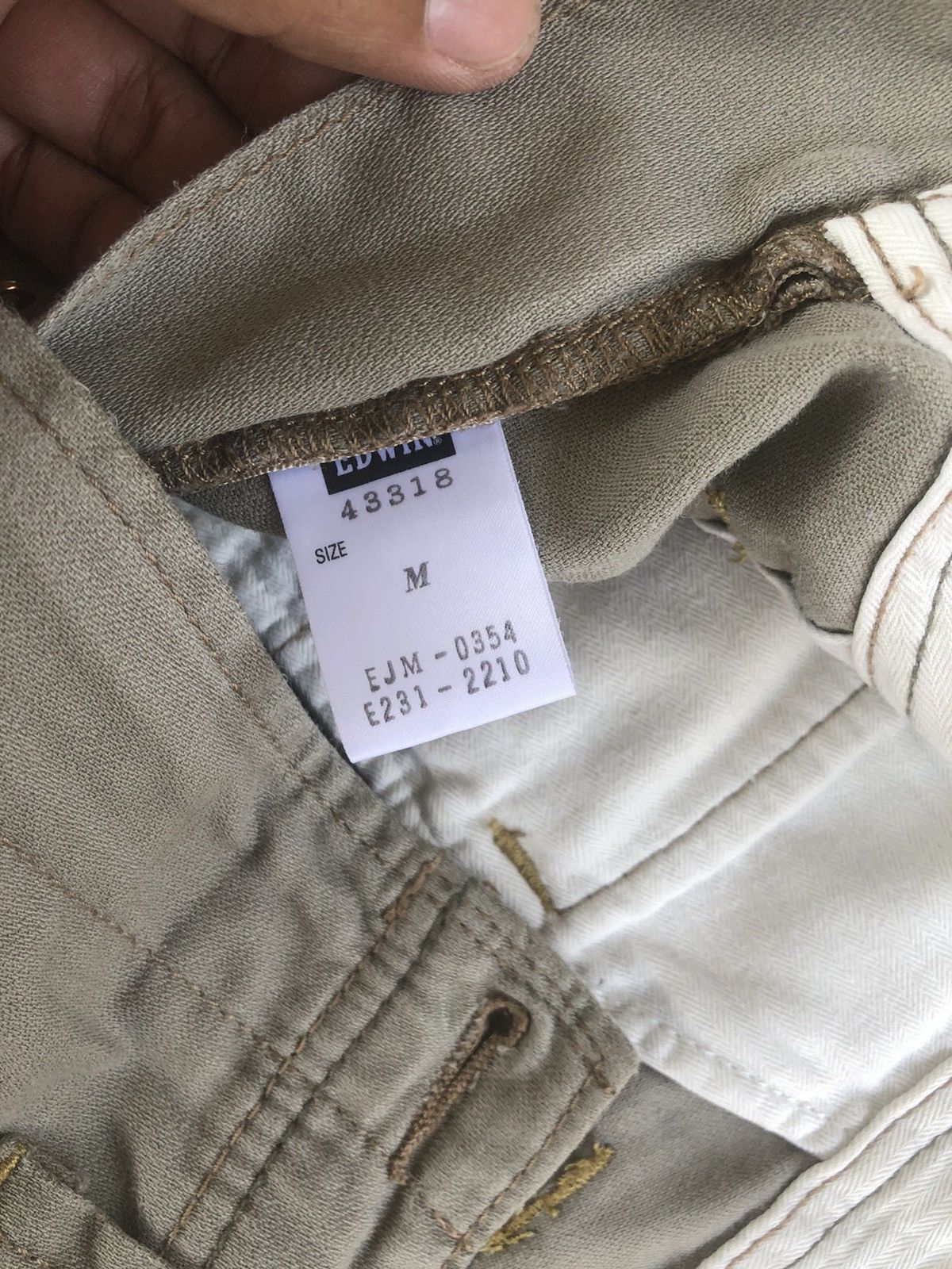 Seditionaries edwin KHAKI xu cargo pants tactical multipocket Size US 34 / EU 50 - 10 Thumbnail