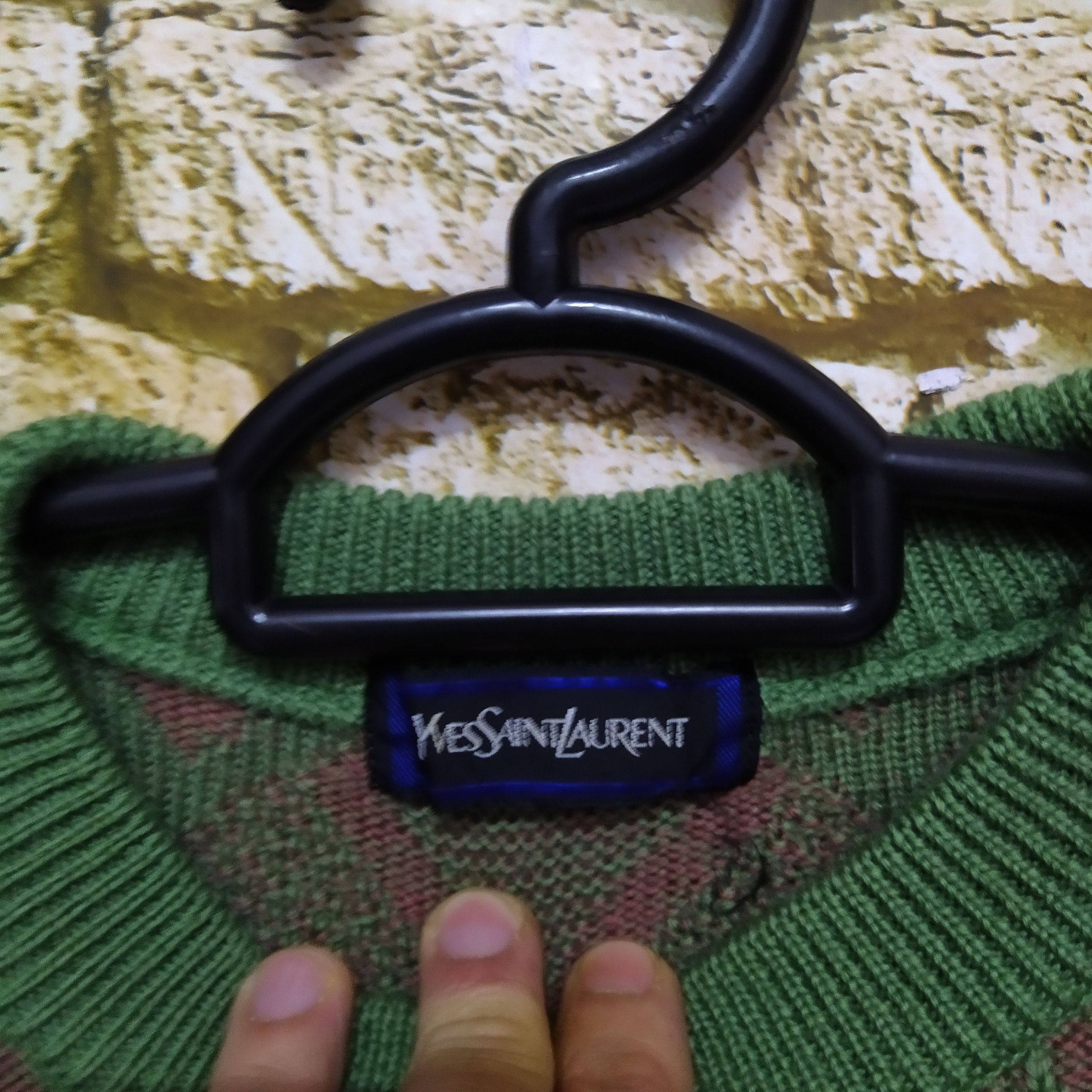 Vintage × Yves Saint Laurent 90s YVES SAINT LAURENT YSL KNITWEAR (D526) Size US M / EU 48-50 / 2 - 3 Thumbnail