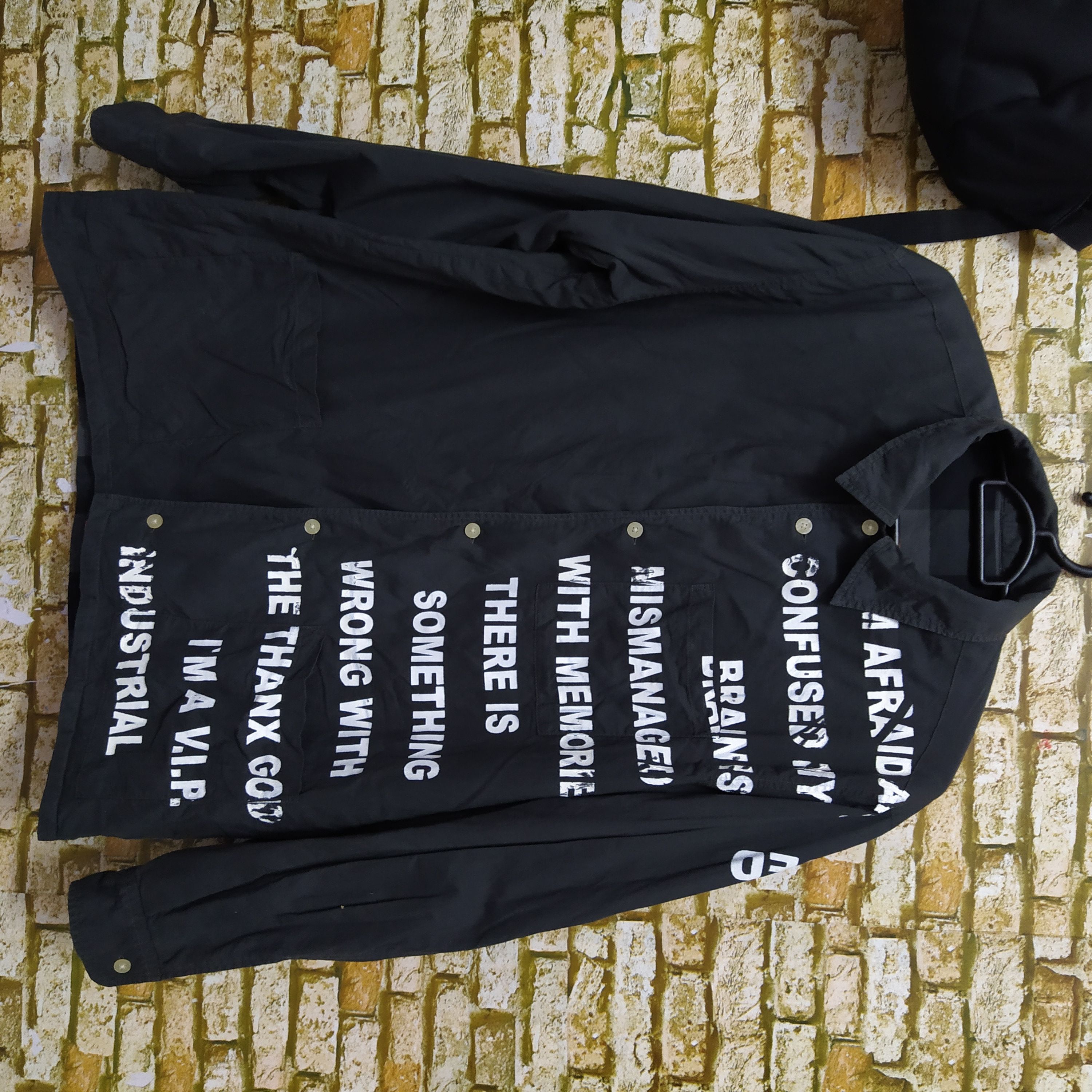 Japanese Brand × Seditionaries THANX GOD IM A VIP PUNK SHIRT SEDITIONARIES 2 SIDED (D528) Size US L / EU 52-54 / 3 - 1 Thumbnail