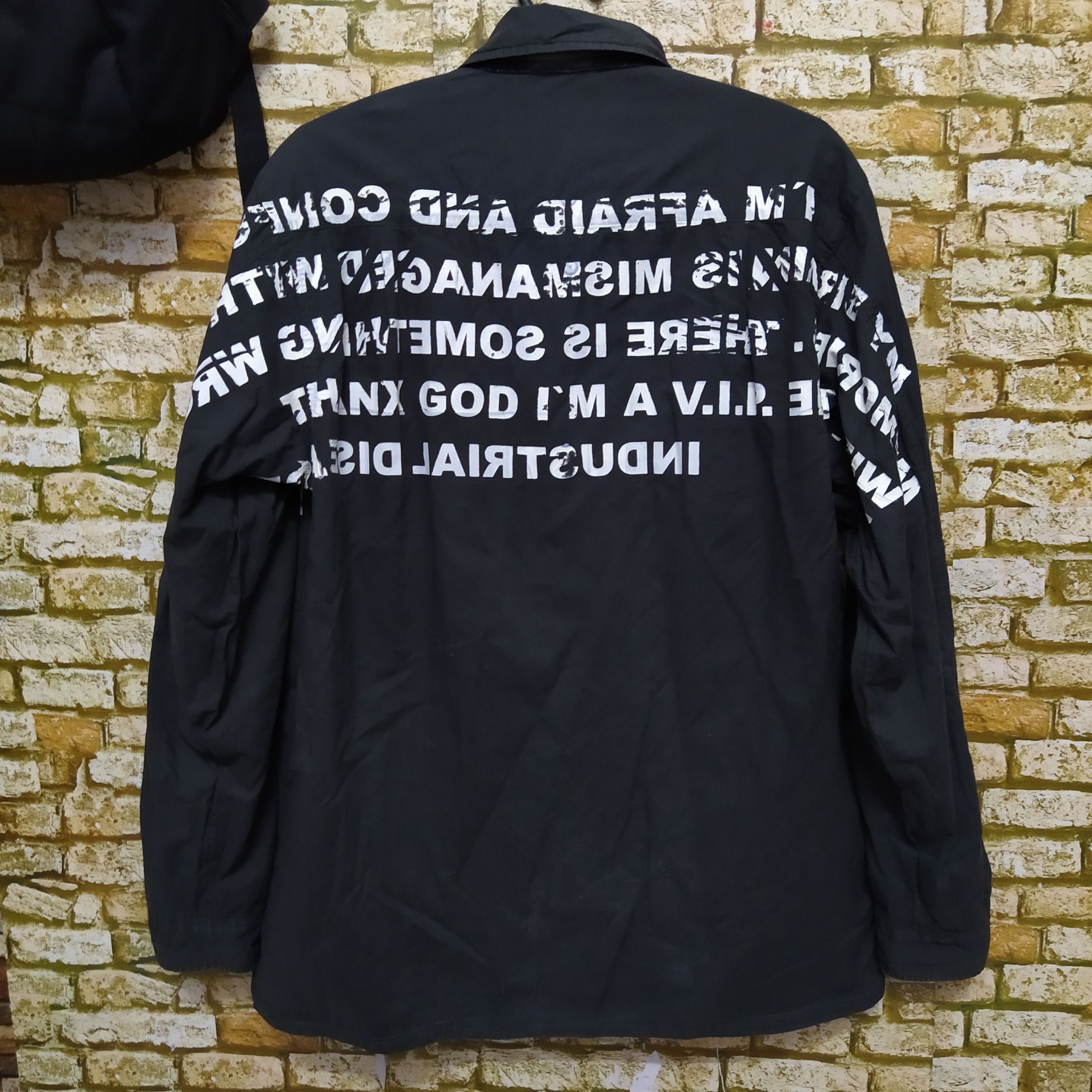 Japanese Brand × Seditionaries THANX GOD IM A VIP PUNK SHIRT SEDITIONARIES 2 SIDED (D528) Size US L / EU 52-54 / 3 - 4 Thumbnail
