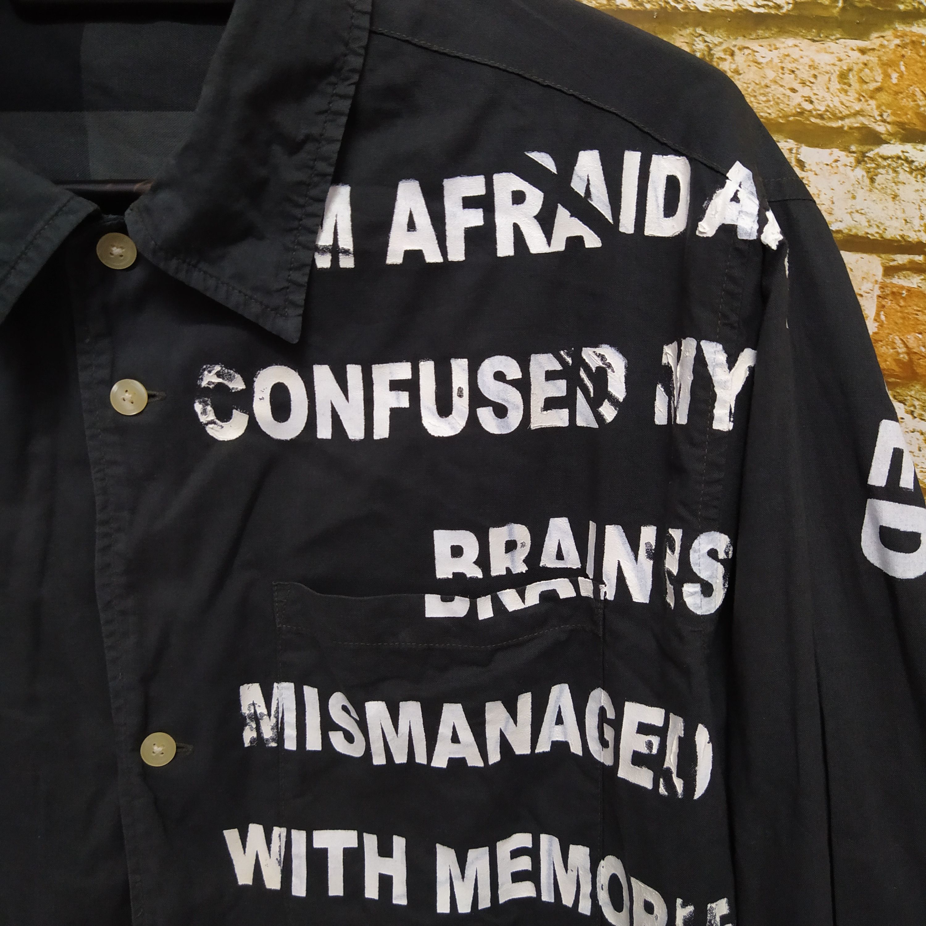 Japanese Brand × Seditionaries THANX GOD IM A VIP PUNK SHIRT SEDITIONARIES 2 SIDED (D528) Size US L / EU 52-54 / 3 - 2 Thumbnail