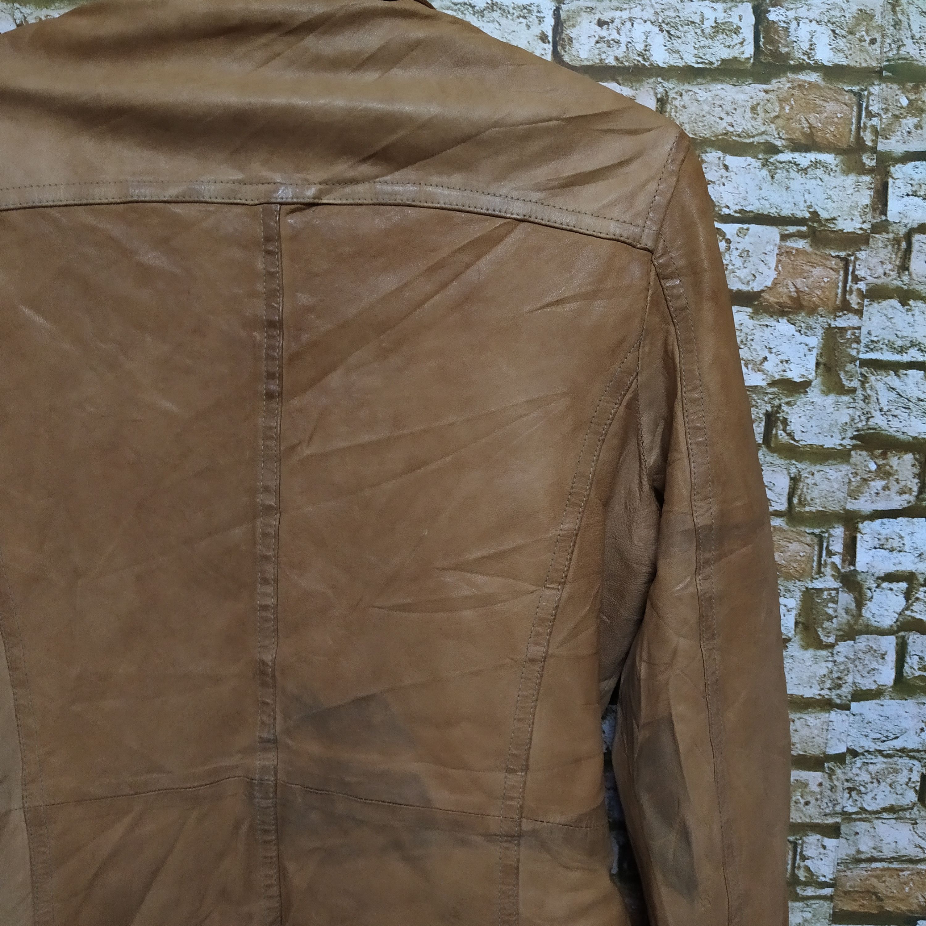 Seditionaries DESIGNER LEATHER ZIPPER PUNK SEDITIONARIES JACKET (D530) Size US S / EU 44-46 / 1 - 14 Thumbnail