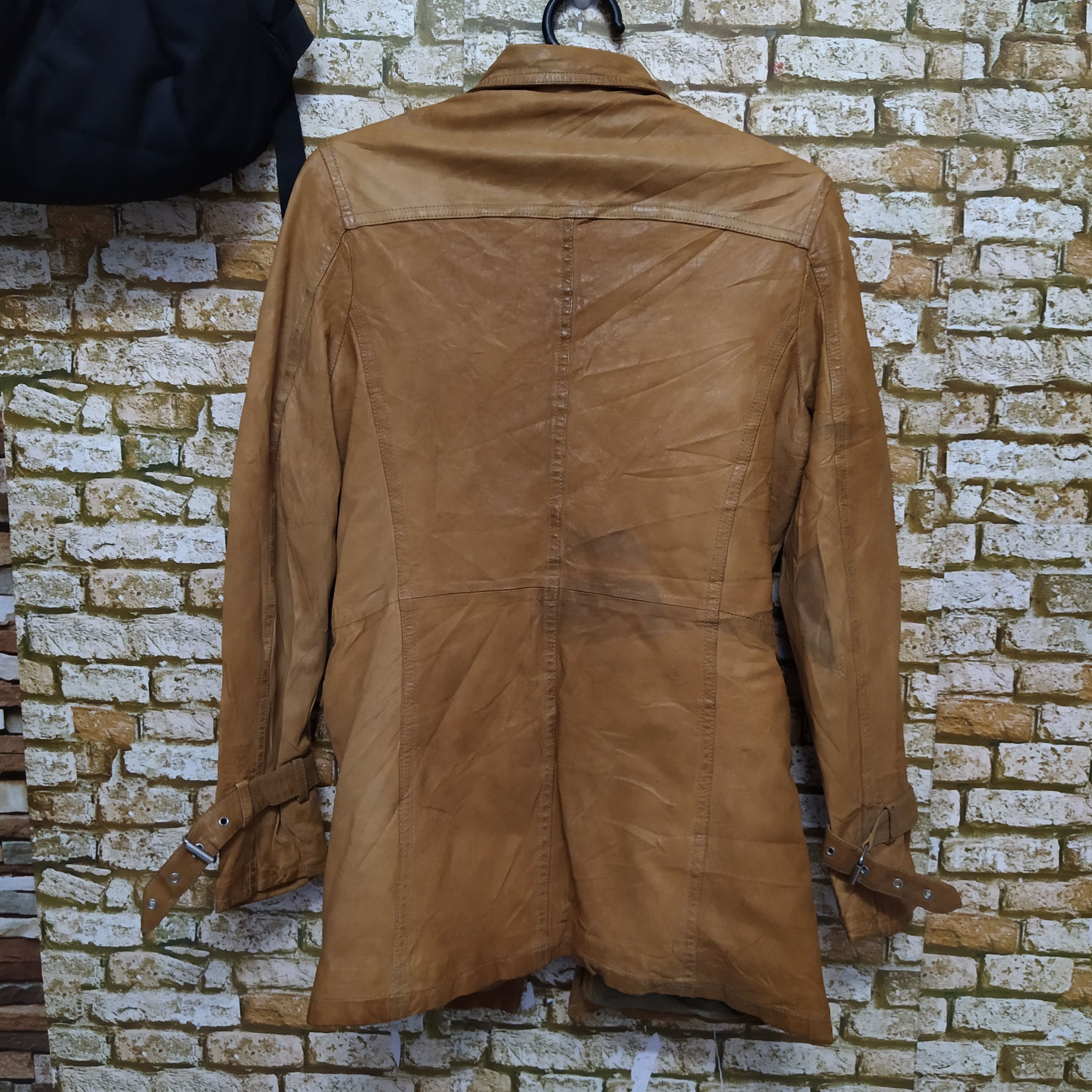 Seditionaries DESIGNER LEATHER ZIPPER PUNK SEDITIONARIES JACKET (D530) Size US S / EU 44-46 / 1 - 13 Thumbnail