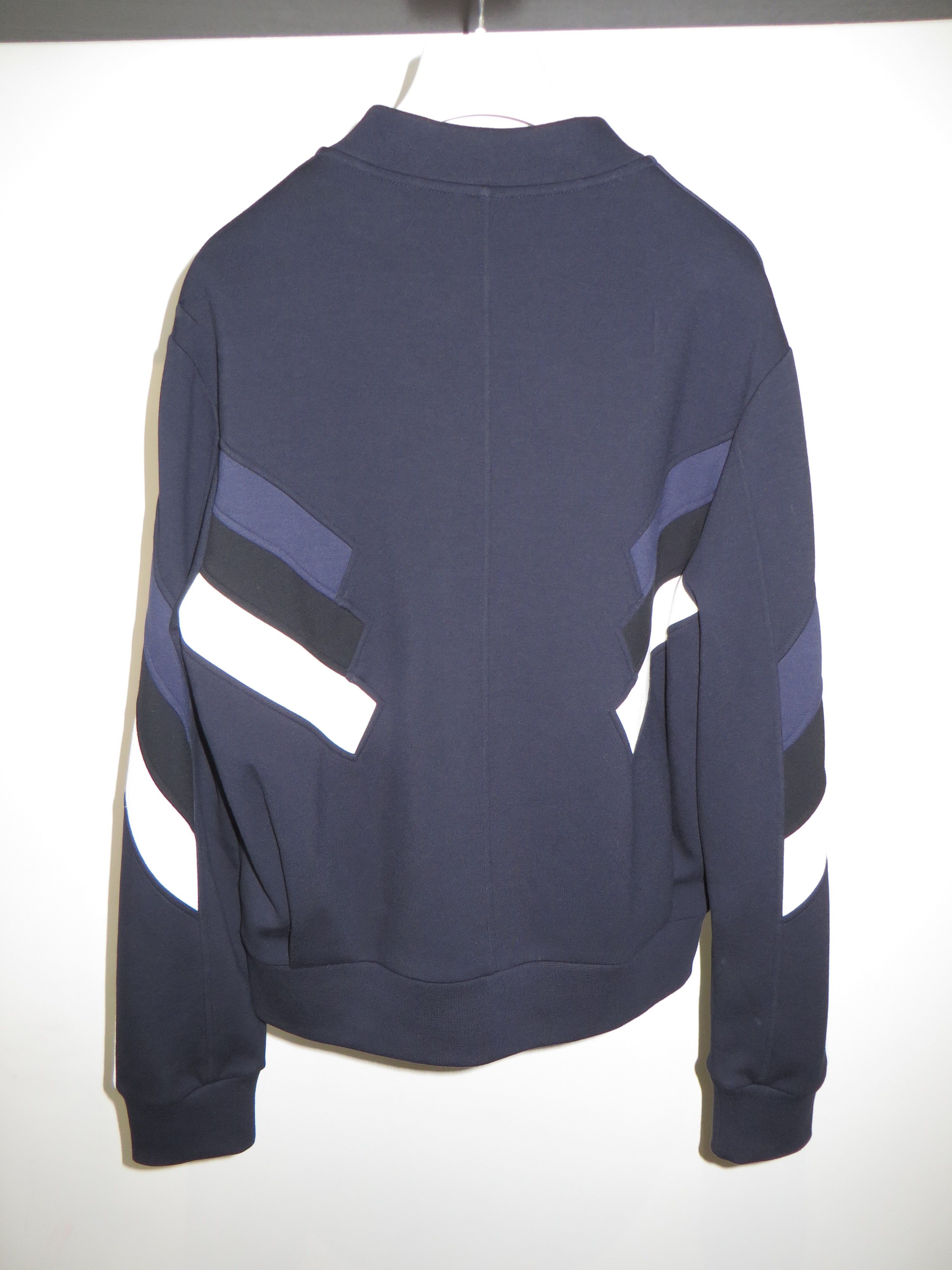Neil Barrett Retro modernist neoprene bomber jacket Size US S / EU 44-46 / 1 - 6 Thumbnail
