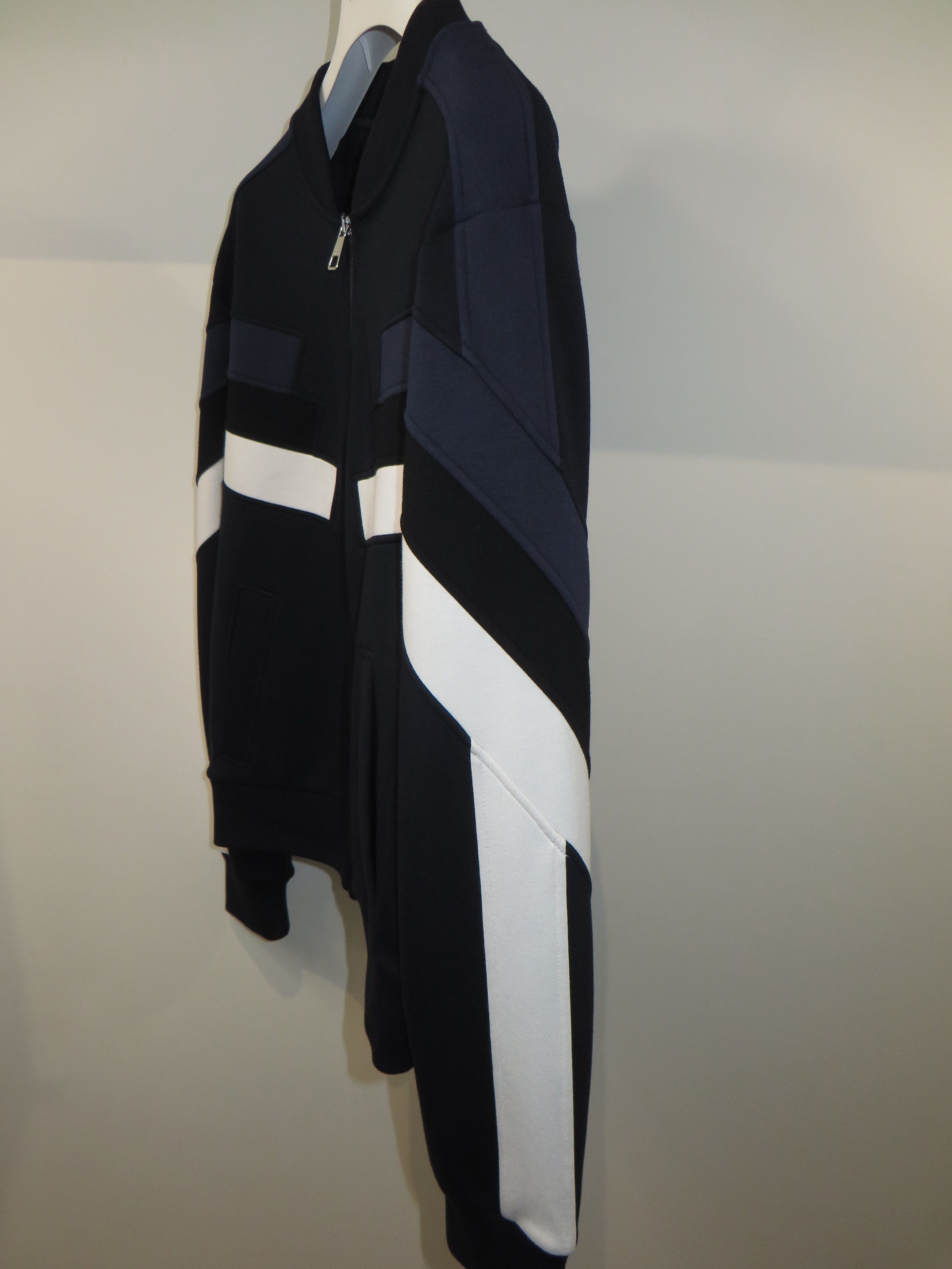 Neil Barrett Retro modernist neoprene bomber jacket Size US S / EU 44-46 / 1 - 5 Thumbnail